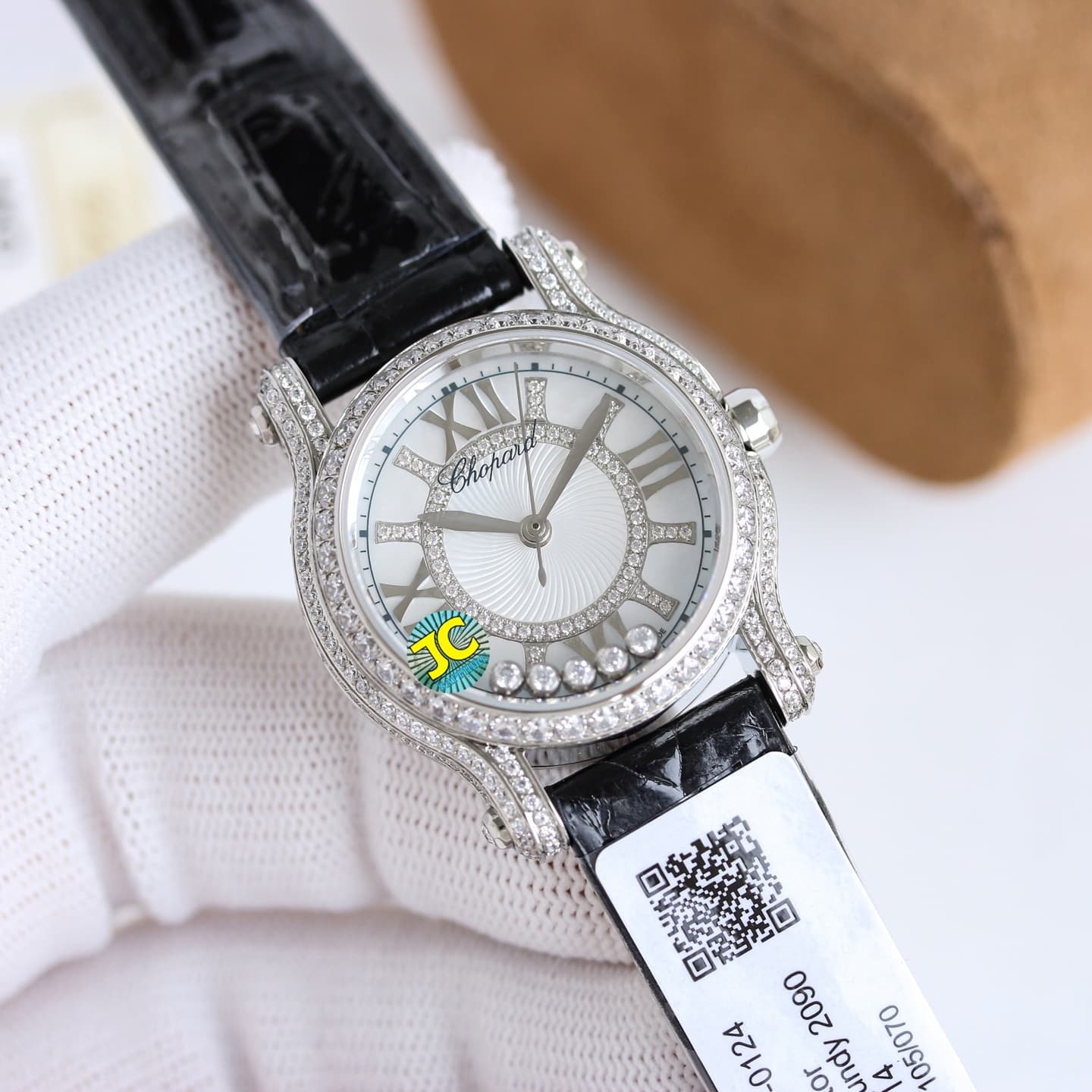 Chopard Chopard Exclusive Online Premiere: Chopard Happy Sport Limited Edition, Fully Set with Diamonds