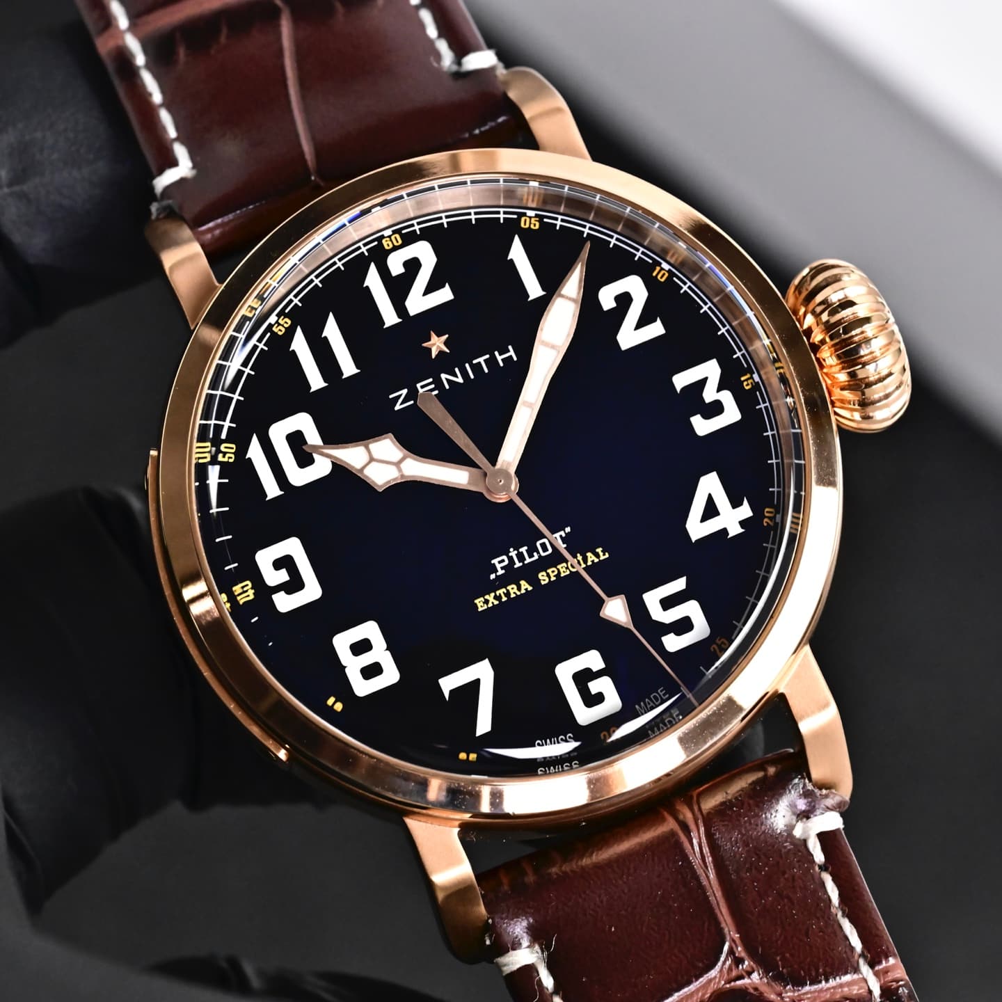 Unassigned V+ Launches the ZENITH Pilot's Collection: A Clean, Elegant Dial with Serpentine Hands