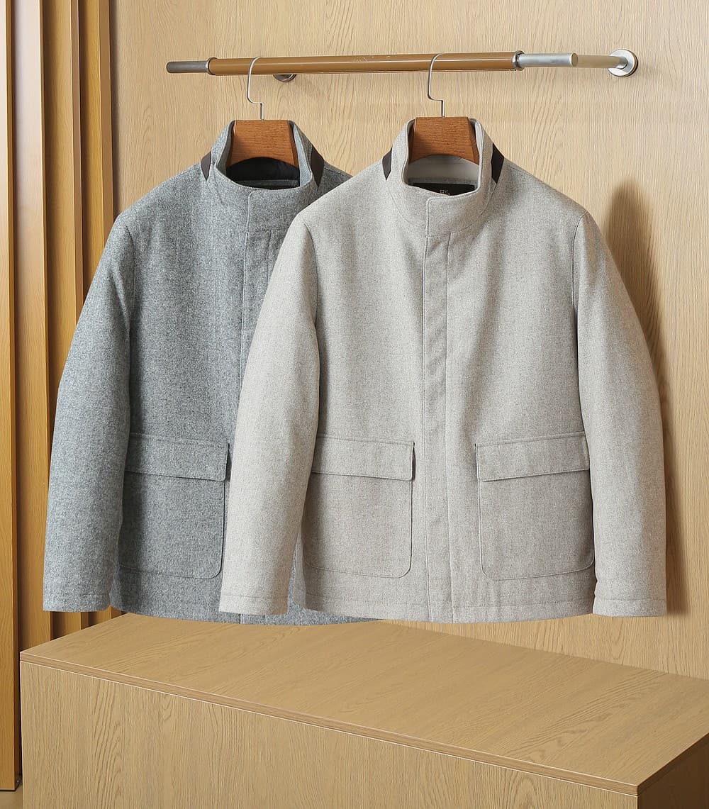 Unassigned LP Wool-Down Jacket + Size Chart 2610B