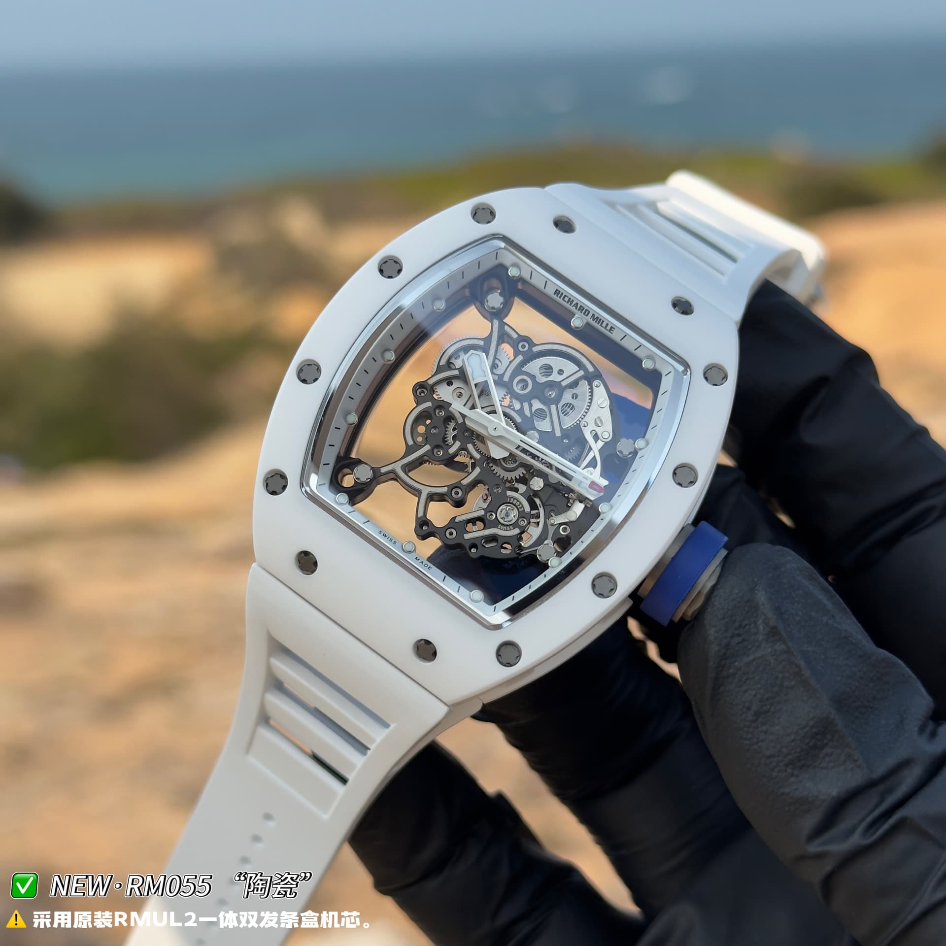 Richard Mille Richard Mille "New Factory" RM055 Latest Upgrade V5—All-in-One Upgrade