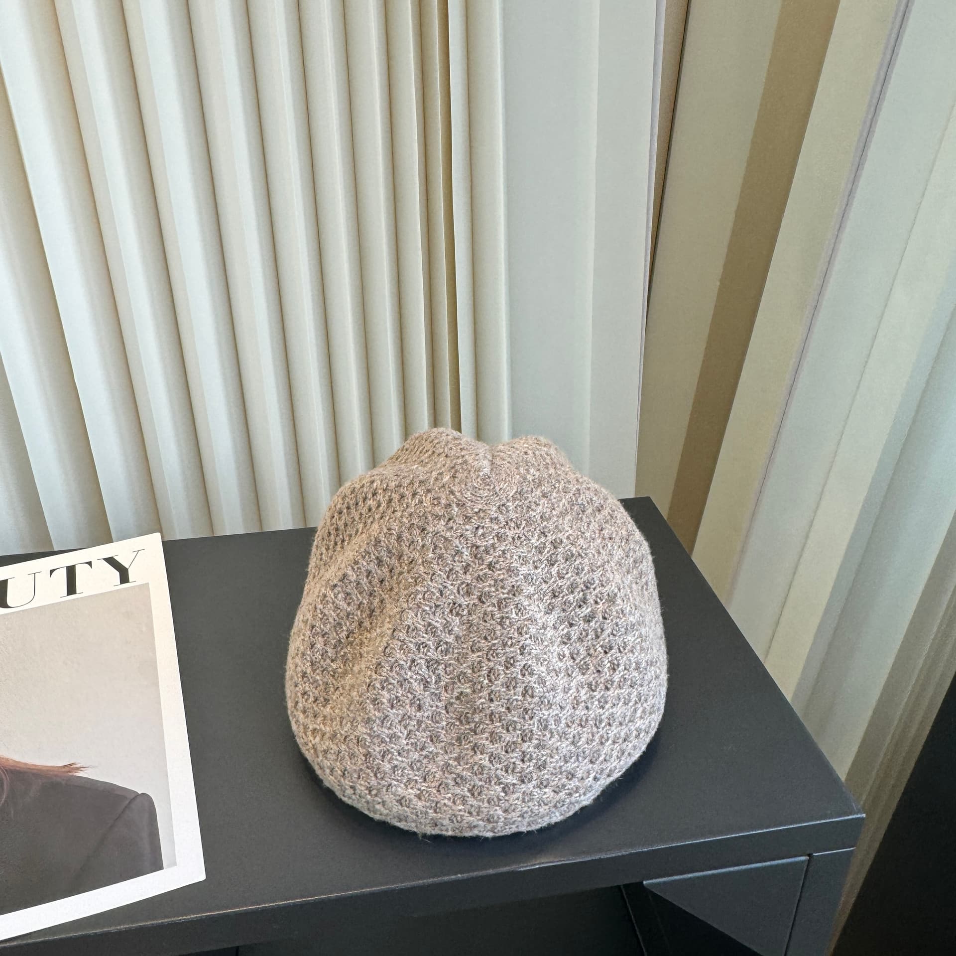 Prada Prada Beret—it has an amazing texture