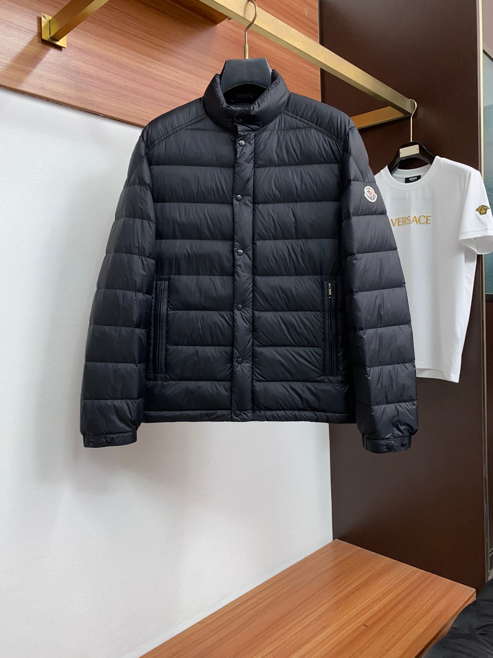 Moncler Moncler Hooded 25SS Small Stand-Up Collar Down Jacket