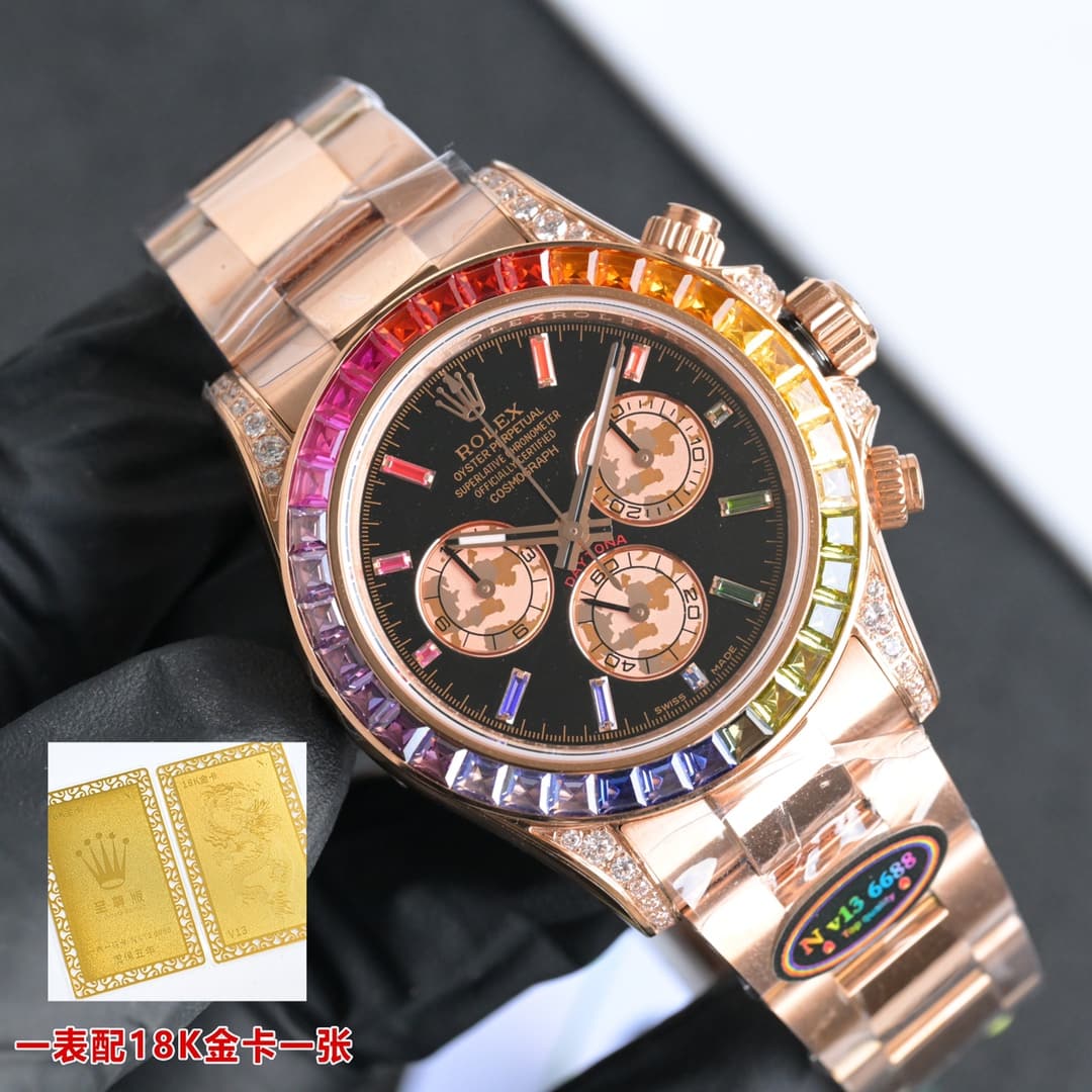 Rolex Rolex Supreme Edition V13 Daytona (Must be paired with an 18k gold card )