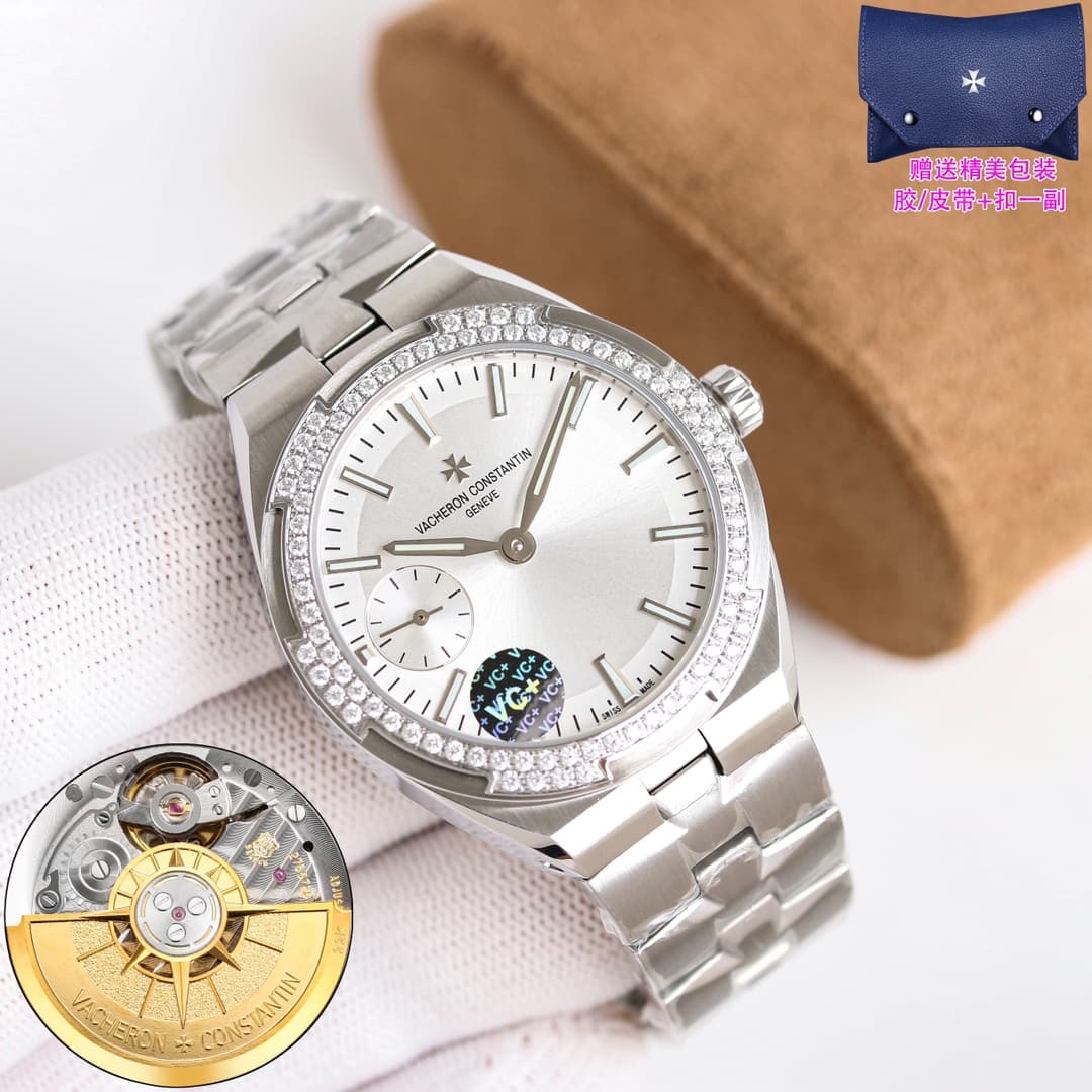 Vacheron Constantin Vacheron Constantin VC➕ Is Here! 👊 Authentic, Synchronized 1⃣ Watch 3⃣ Straps 🟰 1⃣ Watch 3⃣ Straps