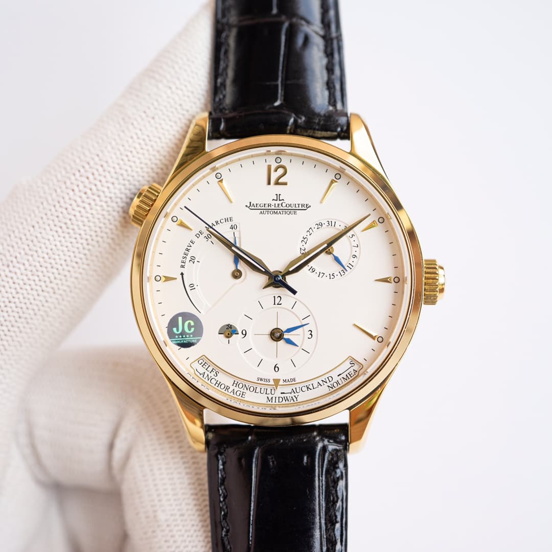 Jaeger-LeCoultre Jaeger-LeCoultre A hallmark feature of the Jaeger-LeCoultre Master Collection watches is their multi-time zone display.