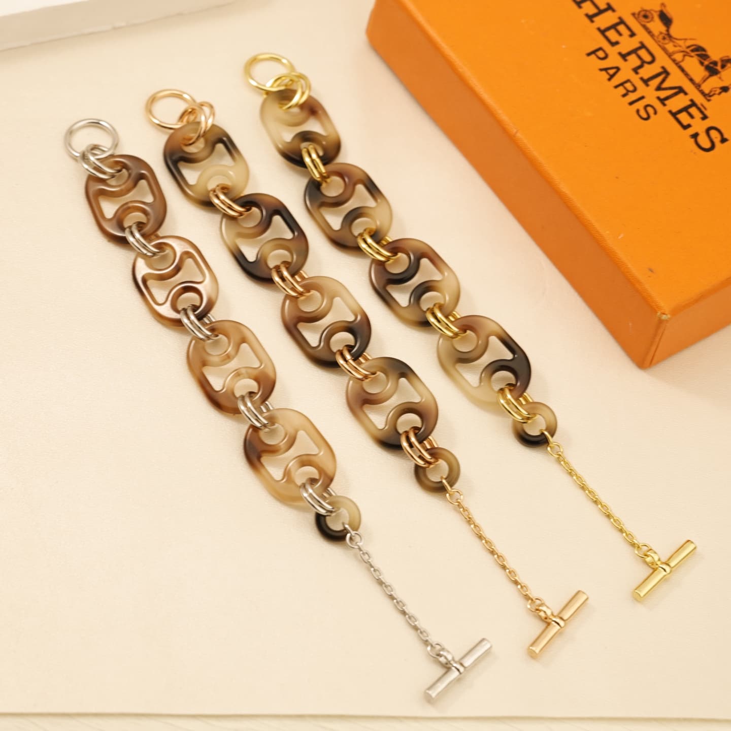 Hermès Hermès 👼 925075 Bracelet, Pig Nose, Goddess Style