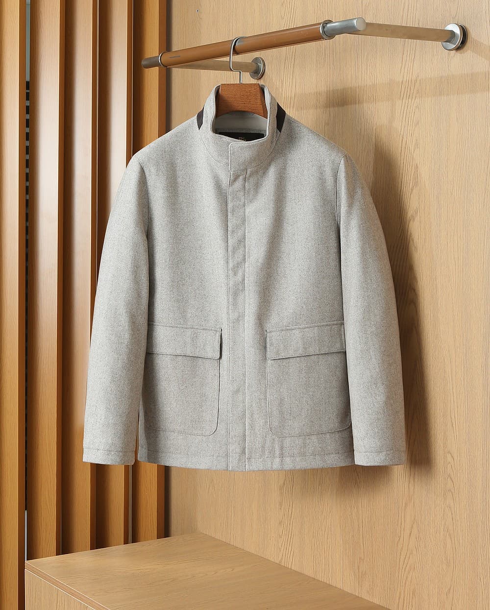 Loro Piana Loro Piana & LP FW2026 Wool-Lined Down Jacket
