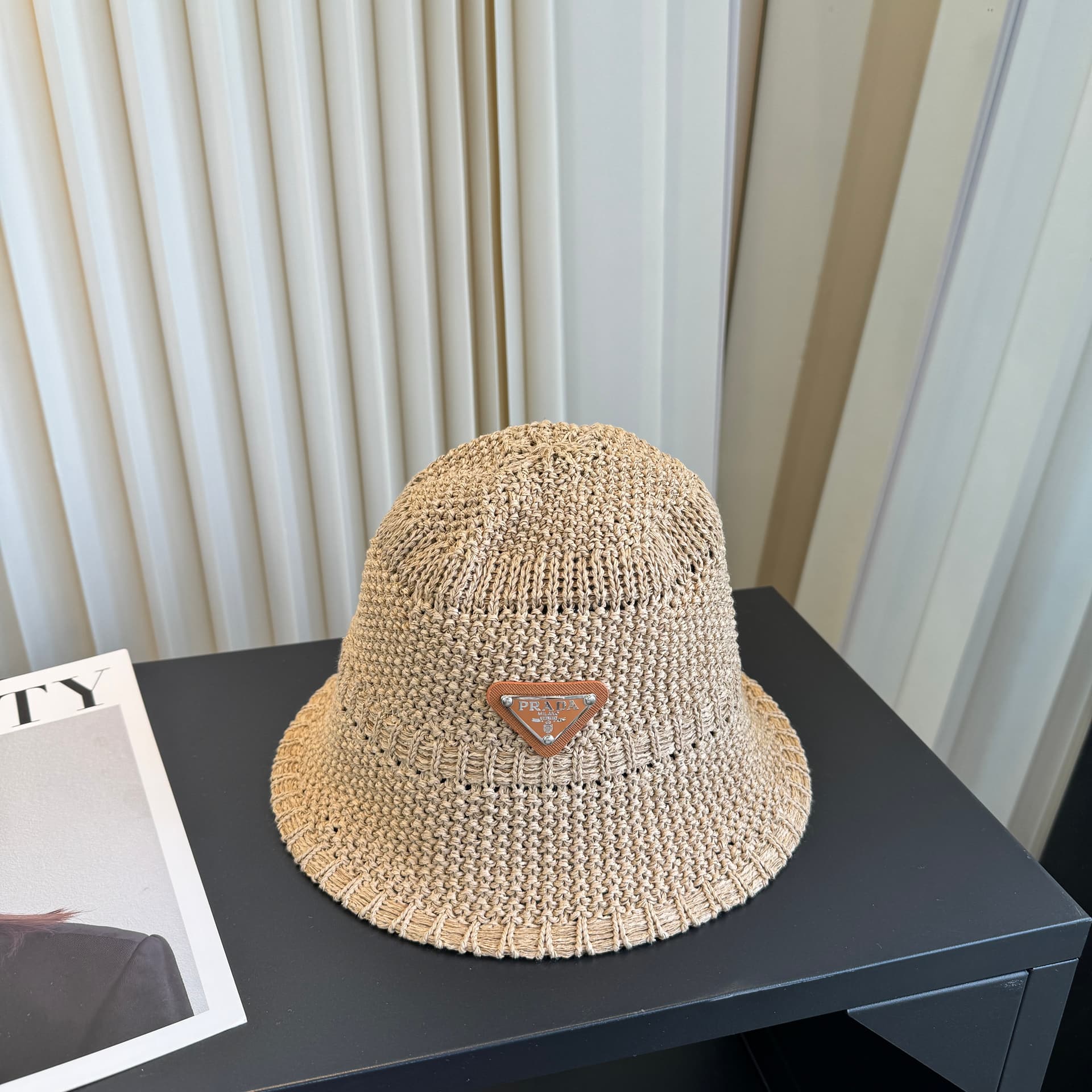 Prada Prada The Latest Boater Hats: A Fashion-Forward, Casual Design Style