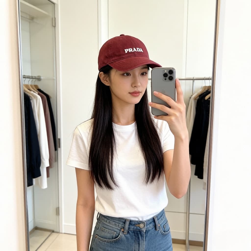 Prada Prada Classic Baseball Cap—Personal Shopping Edition—Fashionable and Trendy