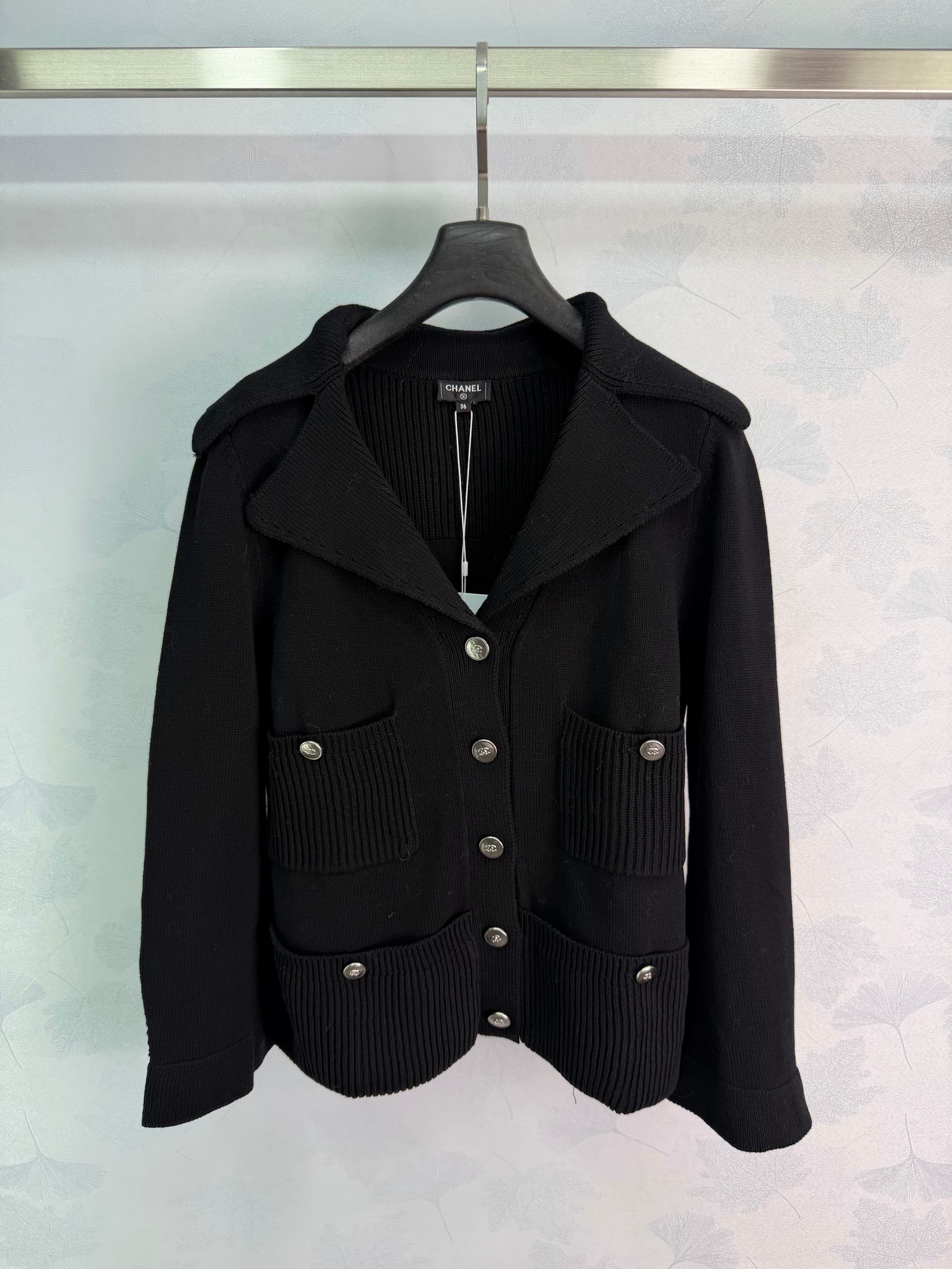 Unassigned 🆕Ch 26 Black Knit Jacket