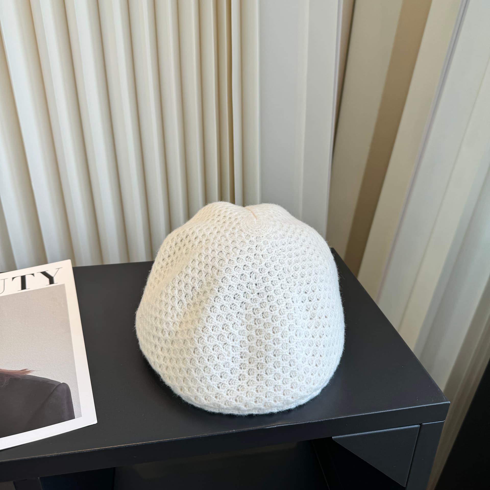 Prada Prada Beret—it has a great texture
