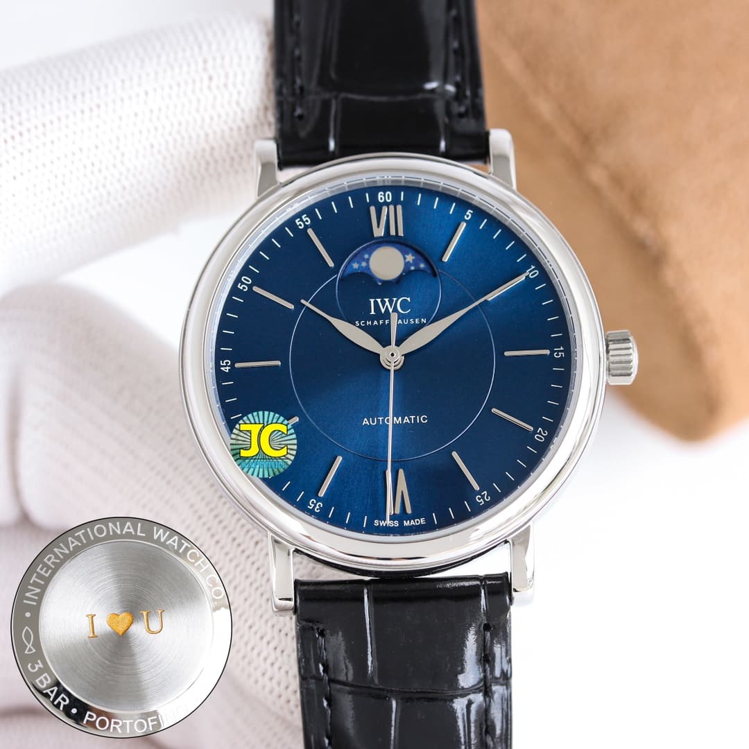 IWC IWC MKS Release: IWC Portofino Moonphase Collection—Three Unique and Remarkable Details: 1⃣