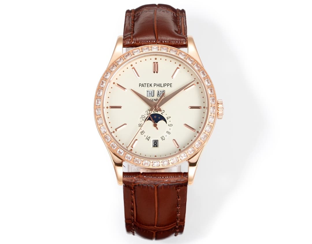 Patek Philippe Patek Philippe Complicated Timepiece with Swarovski Crystals, 38 mm: The Perfect Fusion of Refinement and Artistry
