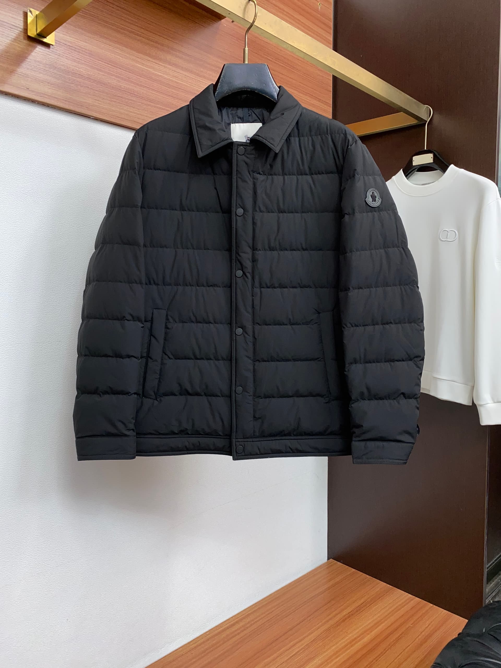 Moncler Moncler Hooded Down Jacket, Original Version 1:1 Custom-Made with Fully Imported Hardware—Authentic Custom Design. Feel free to compare