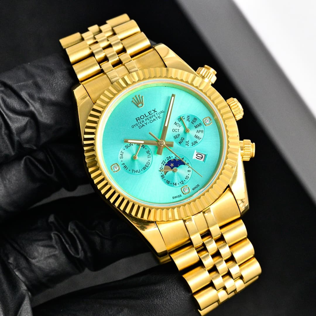 Rolex Rolex New Release: Rolex Multifunction Watch ⌚ Rolex ⌚ Complicated Series Six-Hand Men's Watch
