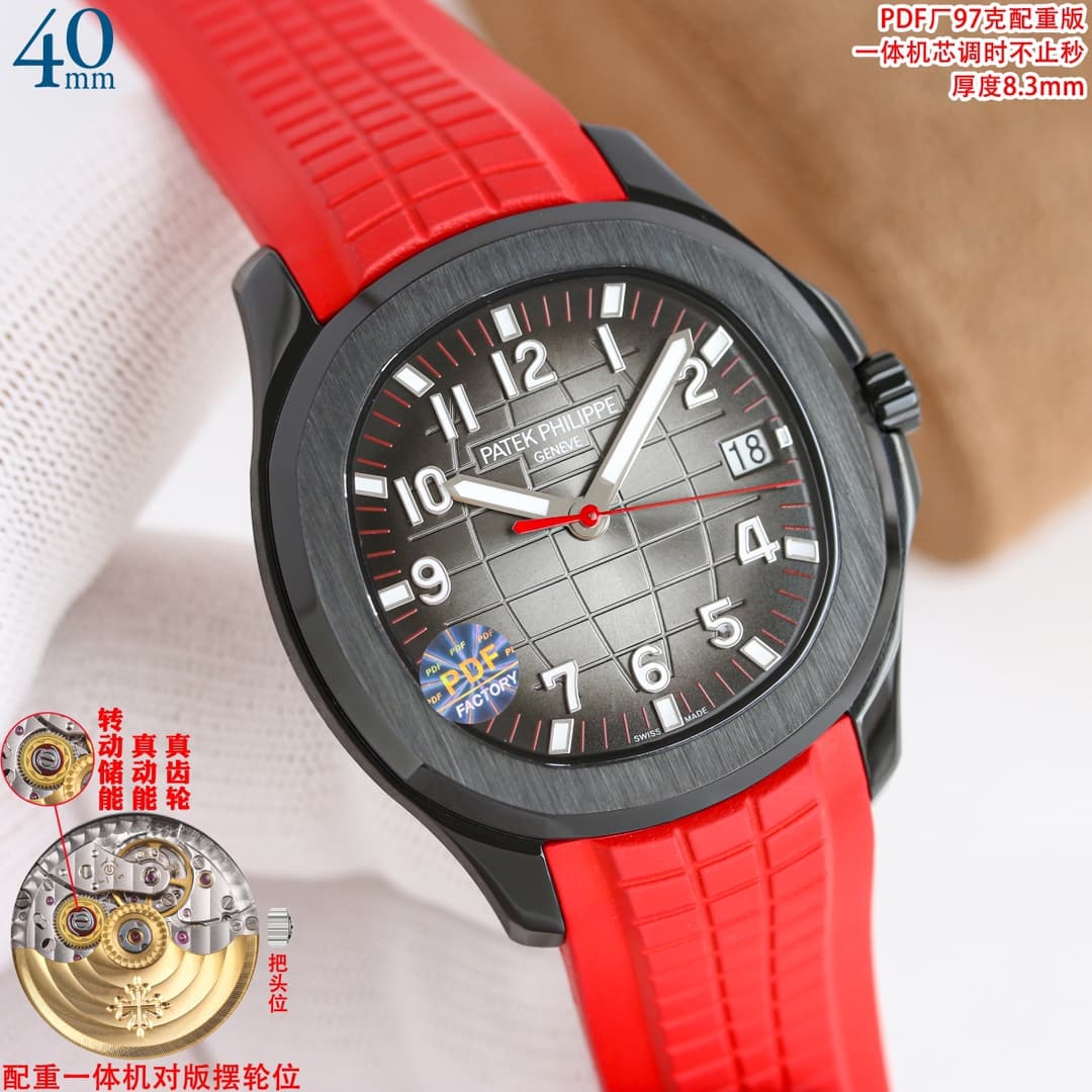 Patek Philippe Patek Philippe PDF Factory 9⃣ 7⃣ Weighted Version: 9-Point Genuine Drive Sprocket and Adjustment