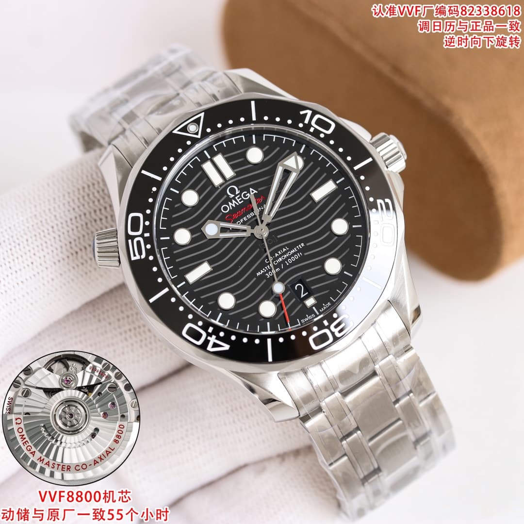 Omega Omega The VV Factory Omega Seamaster 300M Diver's Watch Makes a Grand Entrance: A Market-Competitive Version ▪ Case