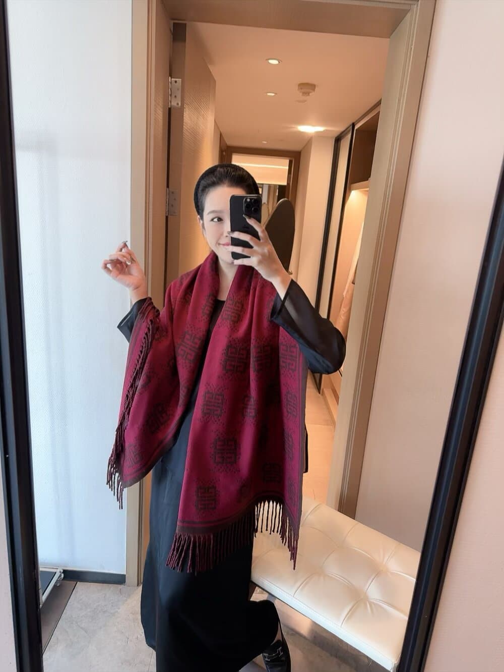 Givenchy Givenchy Cashmere Long Scarf—Highly Recommended!! Heavyweight, Imported