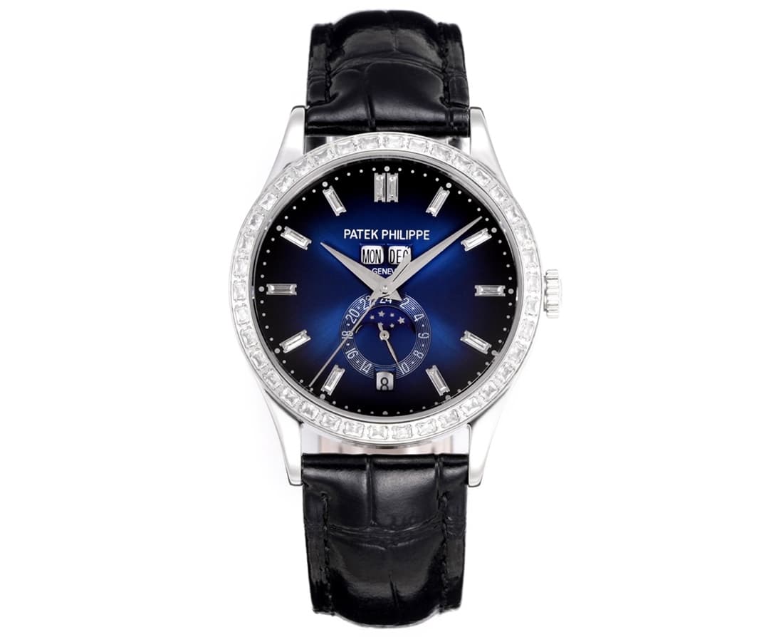 Patek Philippe Patek Philippe Complicated Timepiece with Swarovski Crystals, 38 mm: The Perfect Fusion of Refinement and Craftsmanship