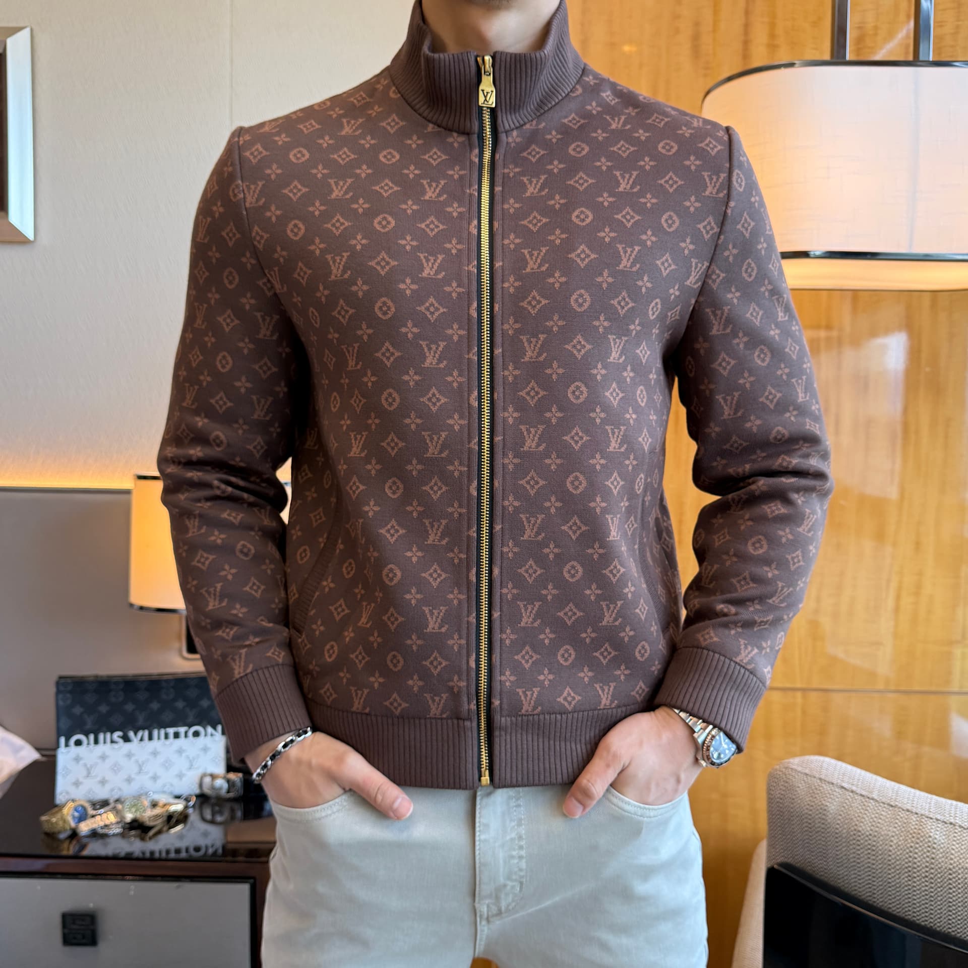 Louis Vuitton Louis Vuitton 2026 SS Year of the Horse Fall Collection: Knit Jackets and Coats