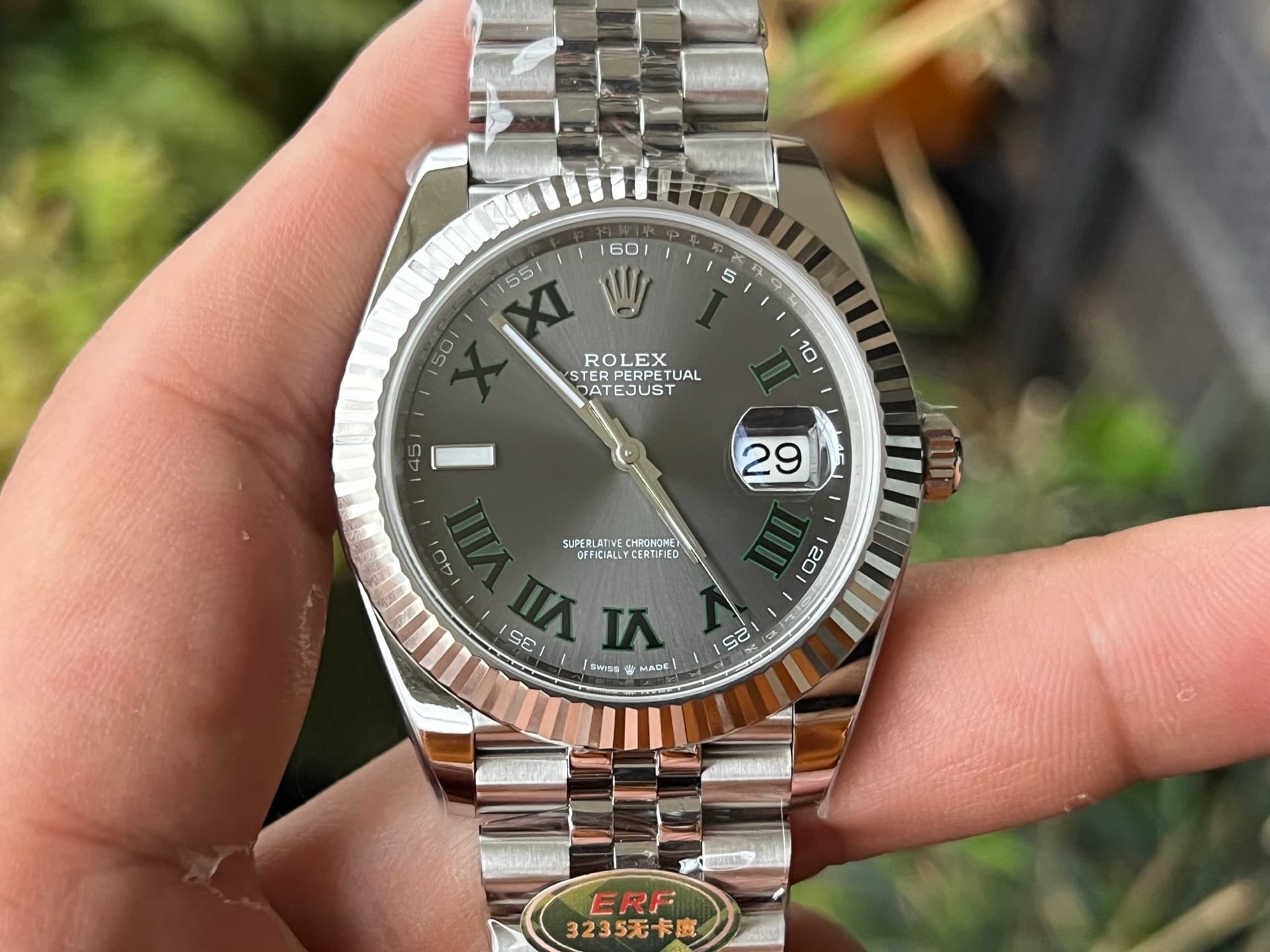 Rolex Rolex "Cardless Movement"—ERF Factory's Latest Datejust 41 Series 13