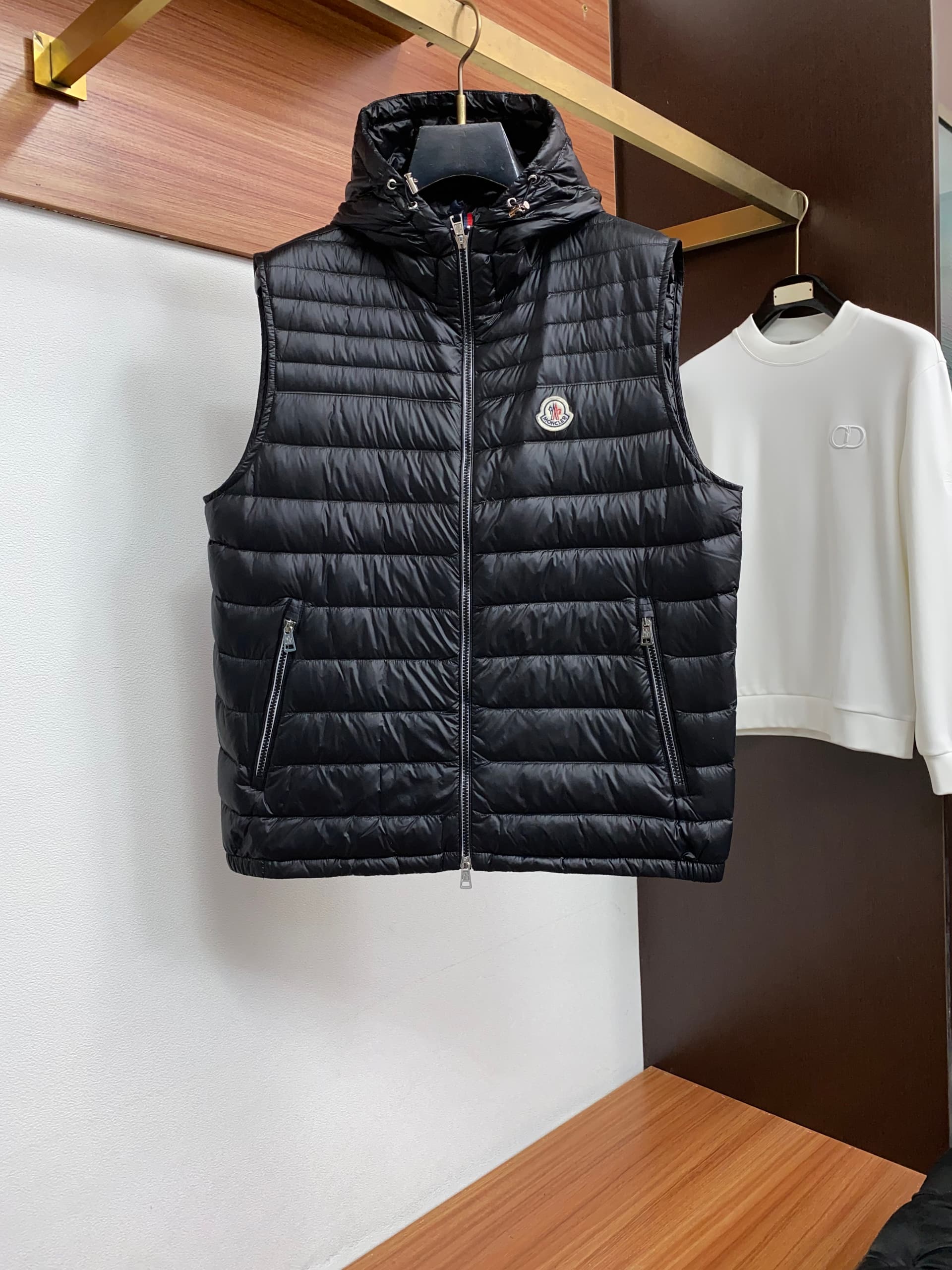 Moncler Moncler Mengkou 26ss Best Business Down Vest Jacket