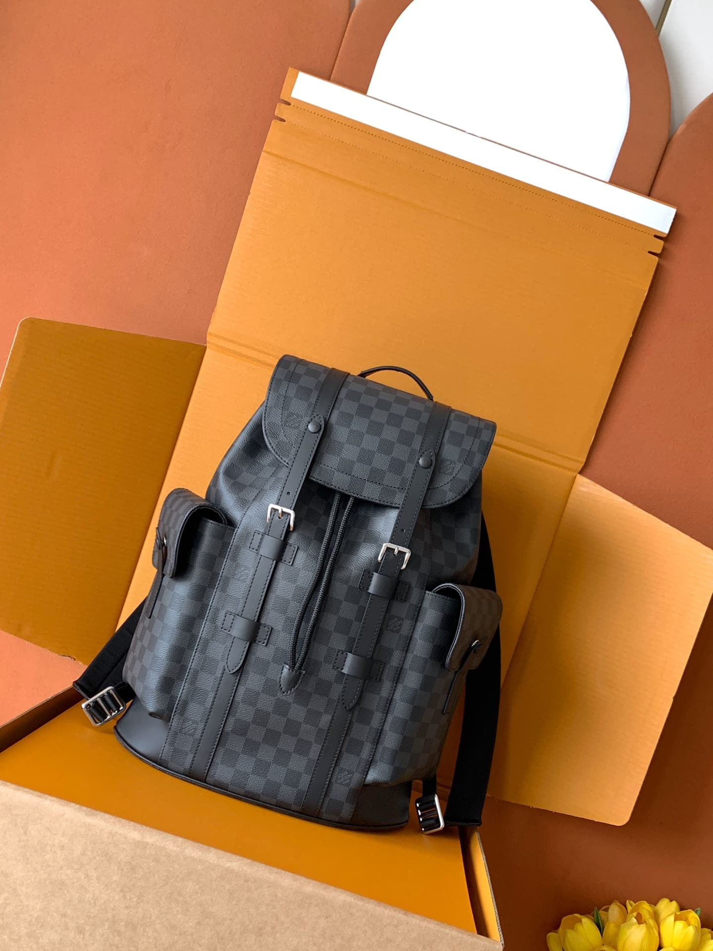 Louis Vuitton Louis Vuitton Christopher Medium Backpack with All-Steel Hardware, Model: N4137