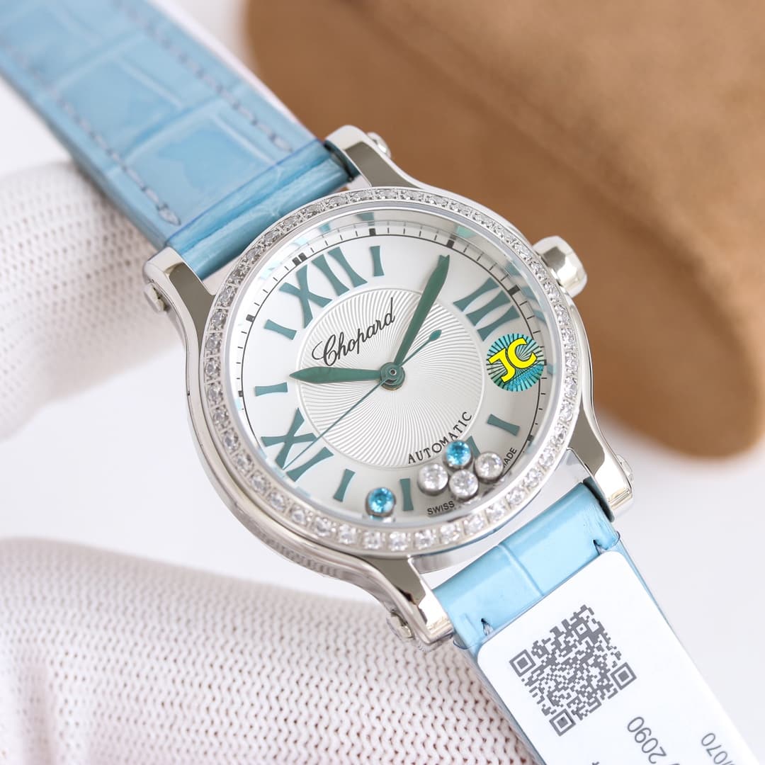 Chopard Chopard The All-New Chopard HAPPY SPORT Collection: Aquamarine Happy Diamonds