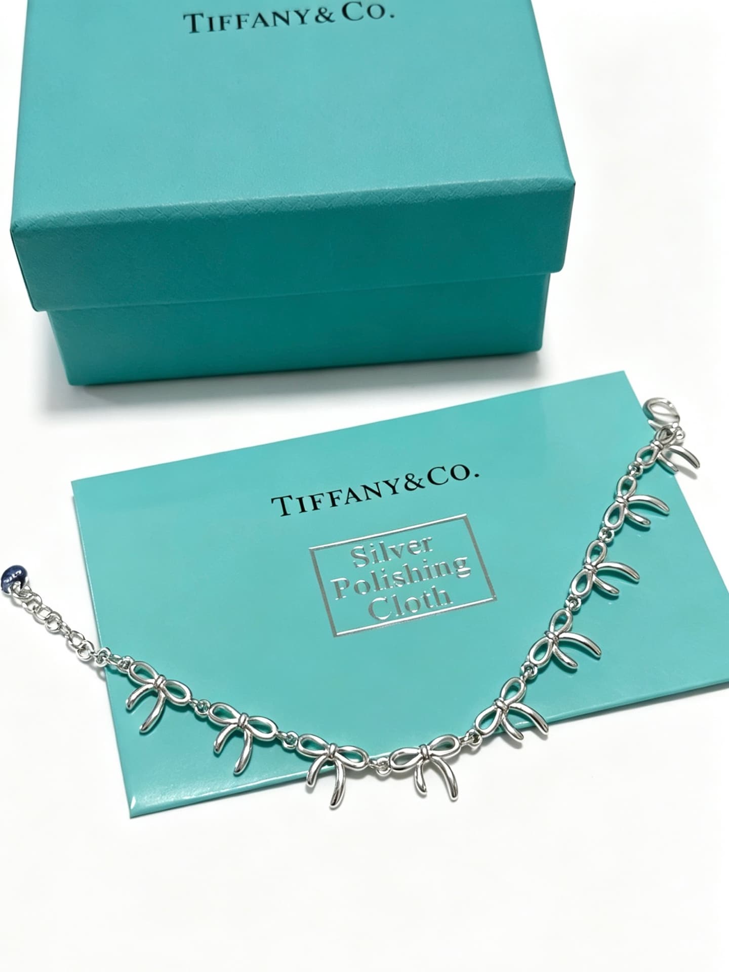 Tiffany & Co. Tiffany & Co. Tiffany Bracelet TIFFNY&CO. Boutique-Quality Silver Version—Same as the One Worn by Celebrities—Replica