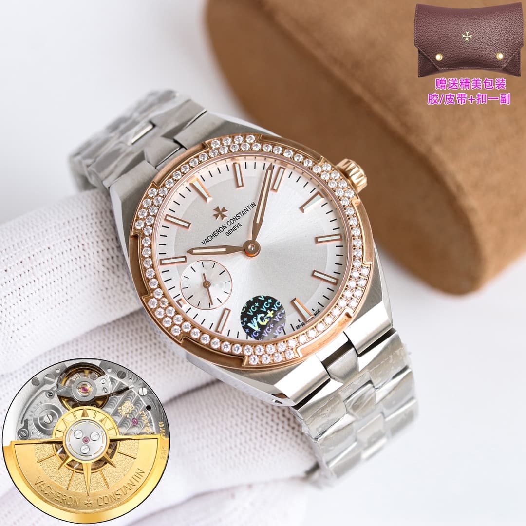 Vacheron Constantin Vacheron Constantin VC➕ Is Here! 👊 Authentic, Synchronized 1⃣ Watch 3⃣ Straps 🟰1⃣ Watch 3⃣ Straps