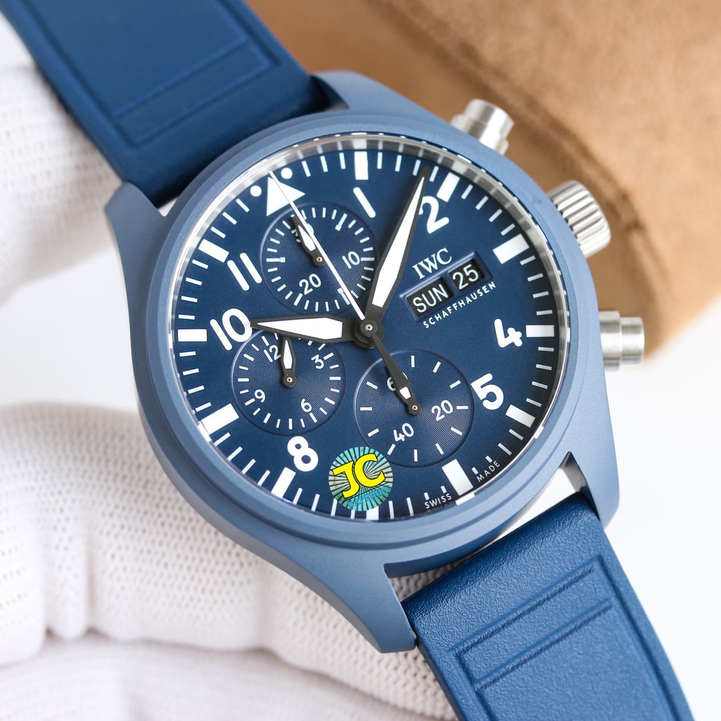 IWC IWC Big Pilot's Watch 389410—This is the Little Prince Anniversary Special Edition in white oxidized finish