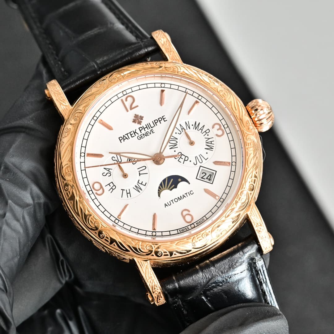 Patek Philippe Patek Philippe Complications Collection—Handcrafted—Engraved Watch