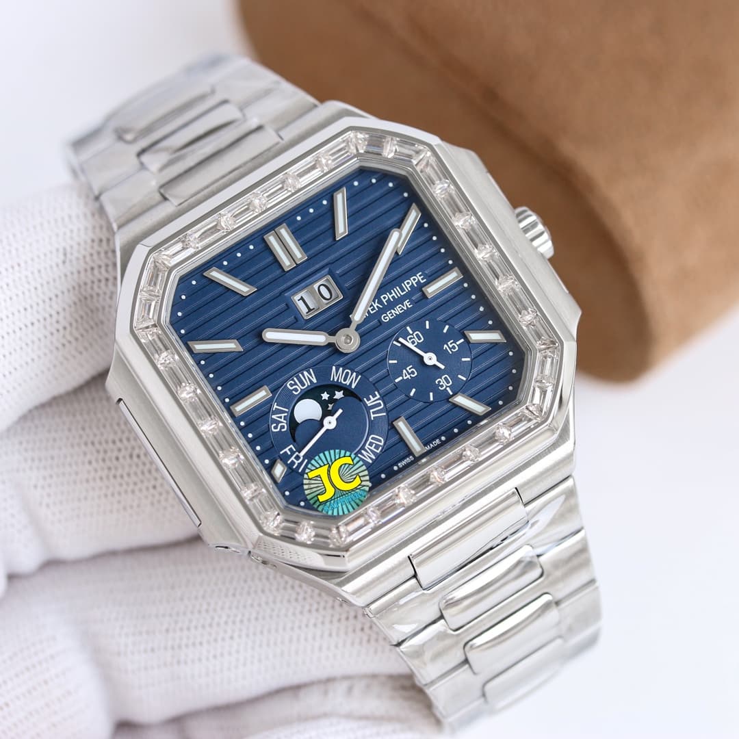 Patek Philippe Patek Philippe Introducing the New Square-Case Patek Philippe CUBITUS 5822 Watch Collection