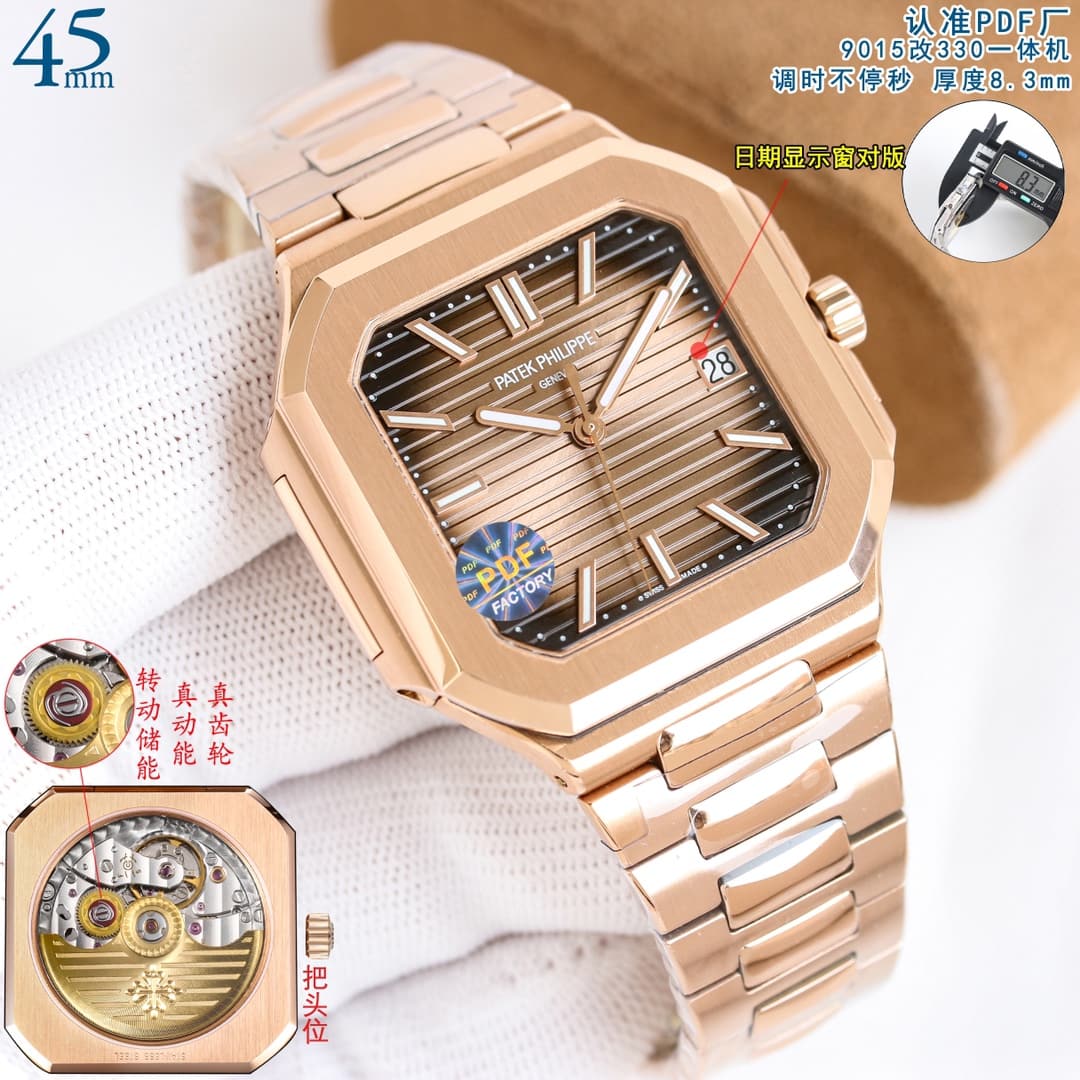 Patek Philippe Patek Philippe PDF Factory V2 All-in-One Machine with Genuine Chain-Driven Gear Movement