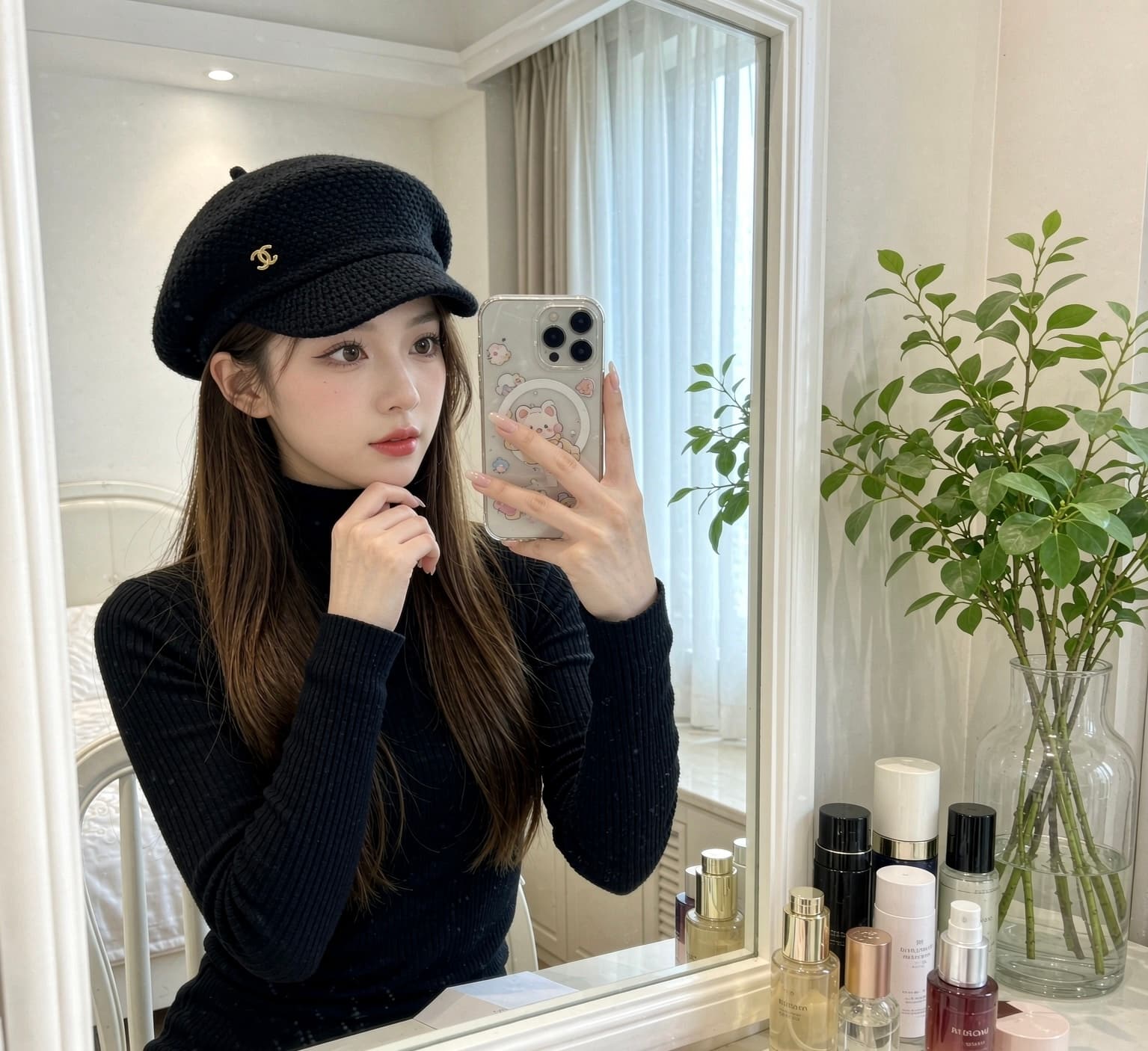Chanel Chanel Military Cap—Great Quality