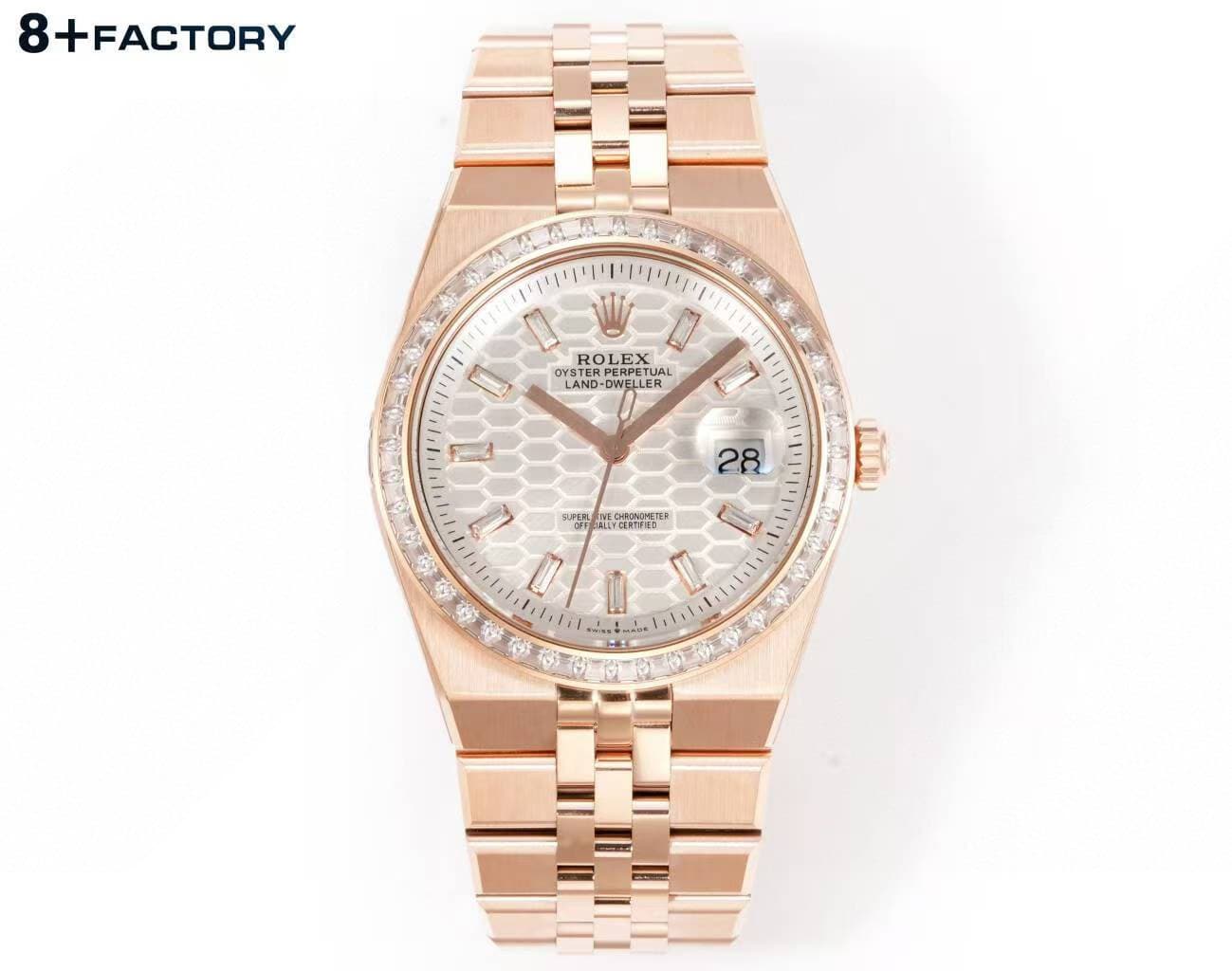 Rolex Rolex 8➕V2Factory Lu Shi Model Counterweight Version Weight: 168 grams per pair Dimensions: