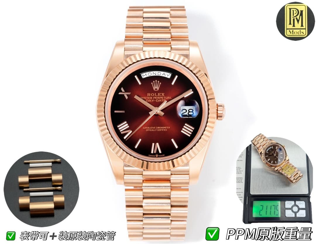 Rolex Rolex PPM Mods Weighted DD Grade "Rolex DD Datejust" PPM None