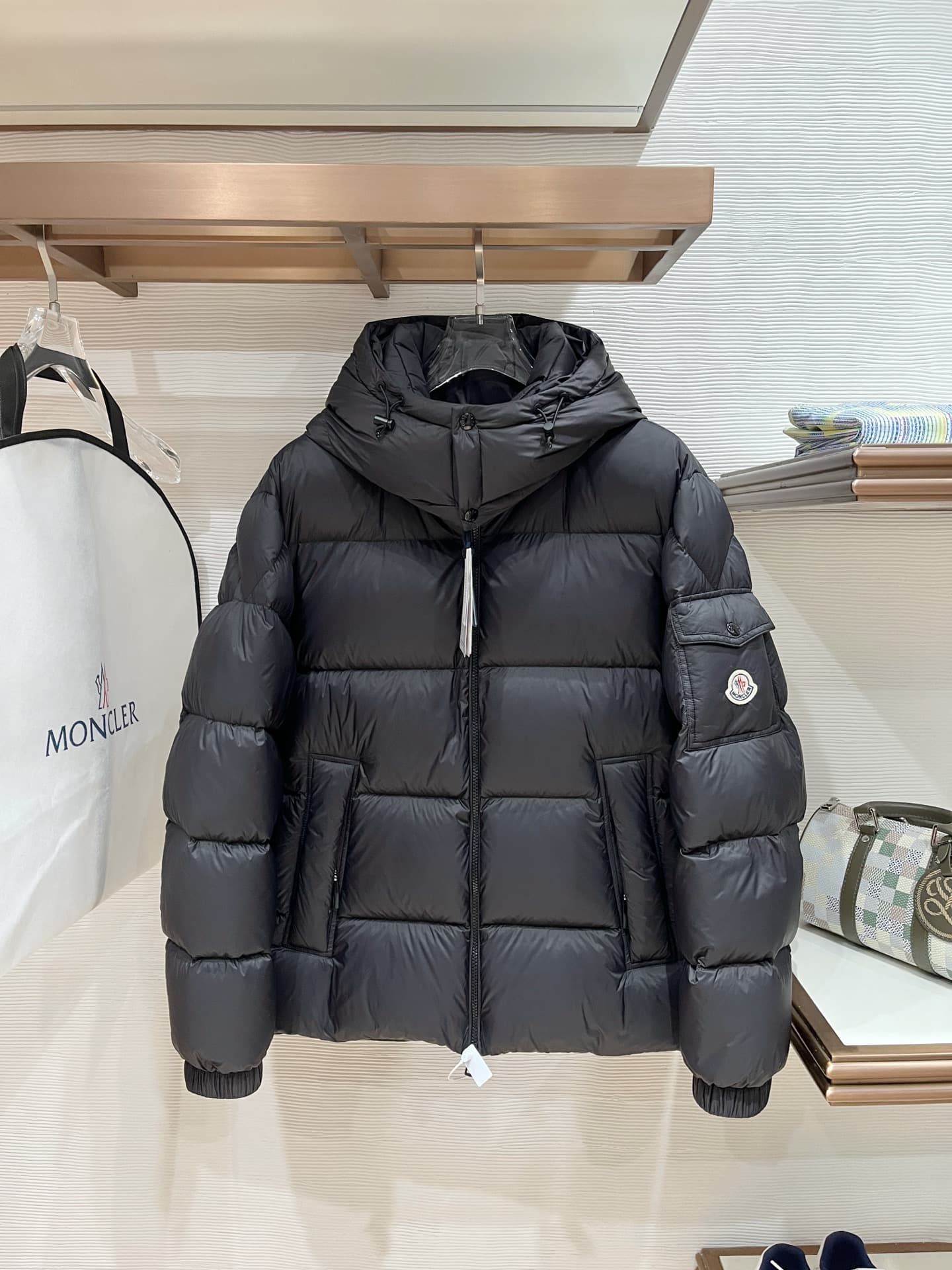 Moncler Moncler Premium Down ⬆ Couyere (Detachable hood, adjustable stand-up collar)