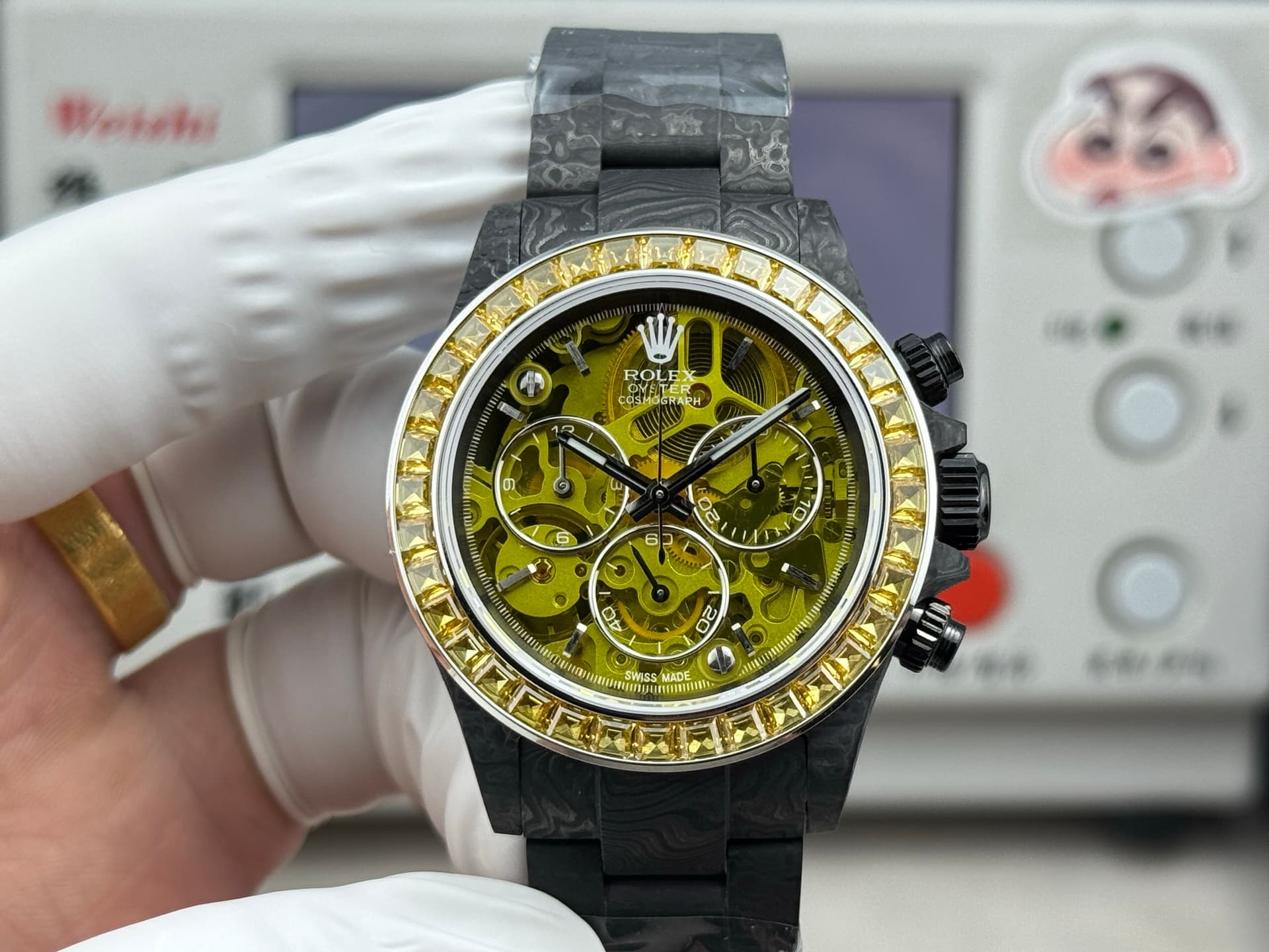 Rolex Rolex TW Factory Cosmograph Daytona Series: Carbon Fiber Custom Edition