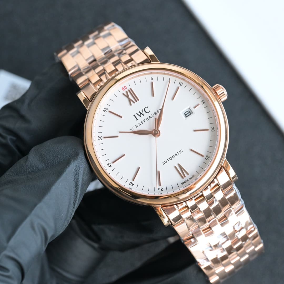 IWC IWC MKS Makes a Big Splash: IWC Portofino Series Men’s Watch with Steel Bracelet—The Most Popular Minimalist Design