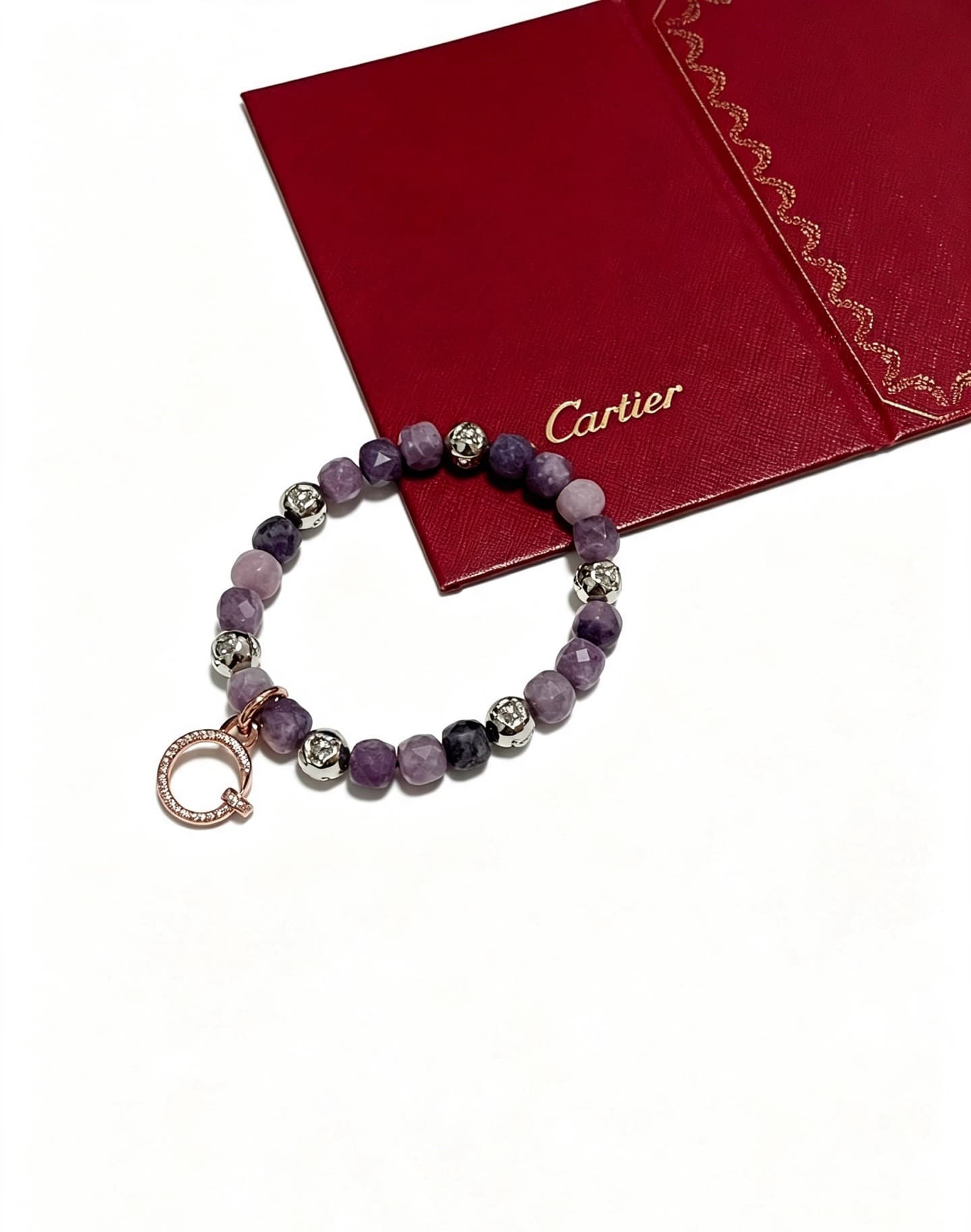 Cartier Cartier Panther Agate Bracelet, 18K Yellow Gold Collection—In Perfect Condition