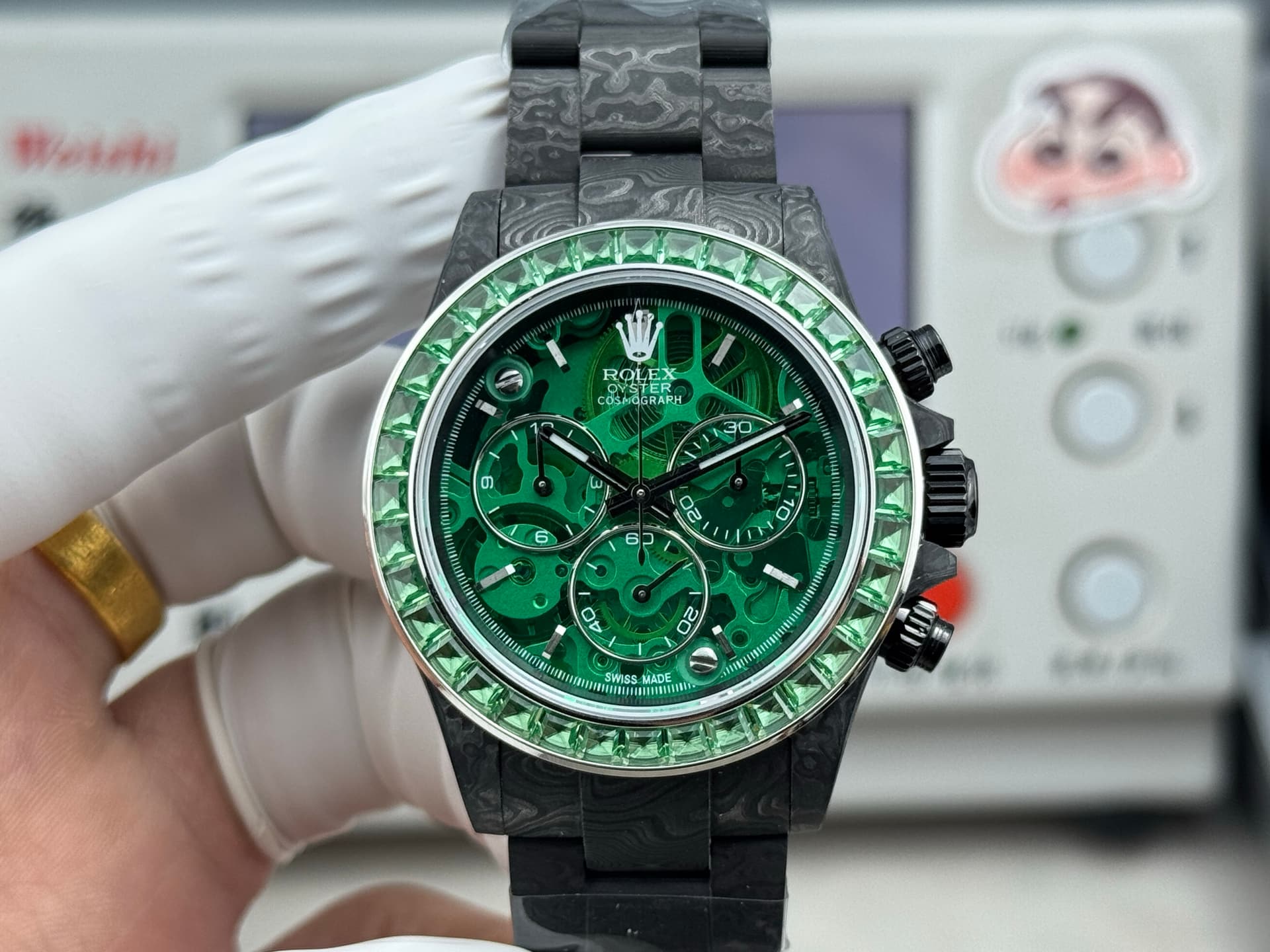 Rolex Rolex TW Factory Cosmograph Daytona Series: Carbon Fiber Custom Edition