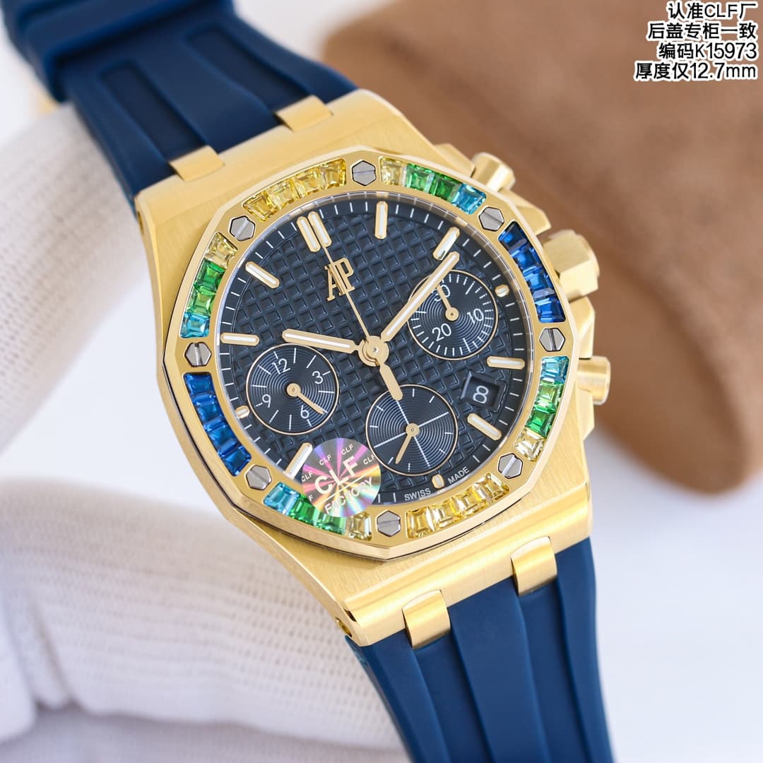 Audemars Piguet Audemars Piguet CLE's Unique Rainbow Ring🌈 Popular Model: AP Audemars Piguet
