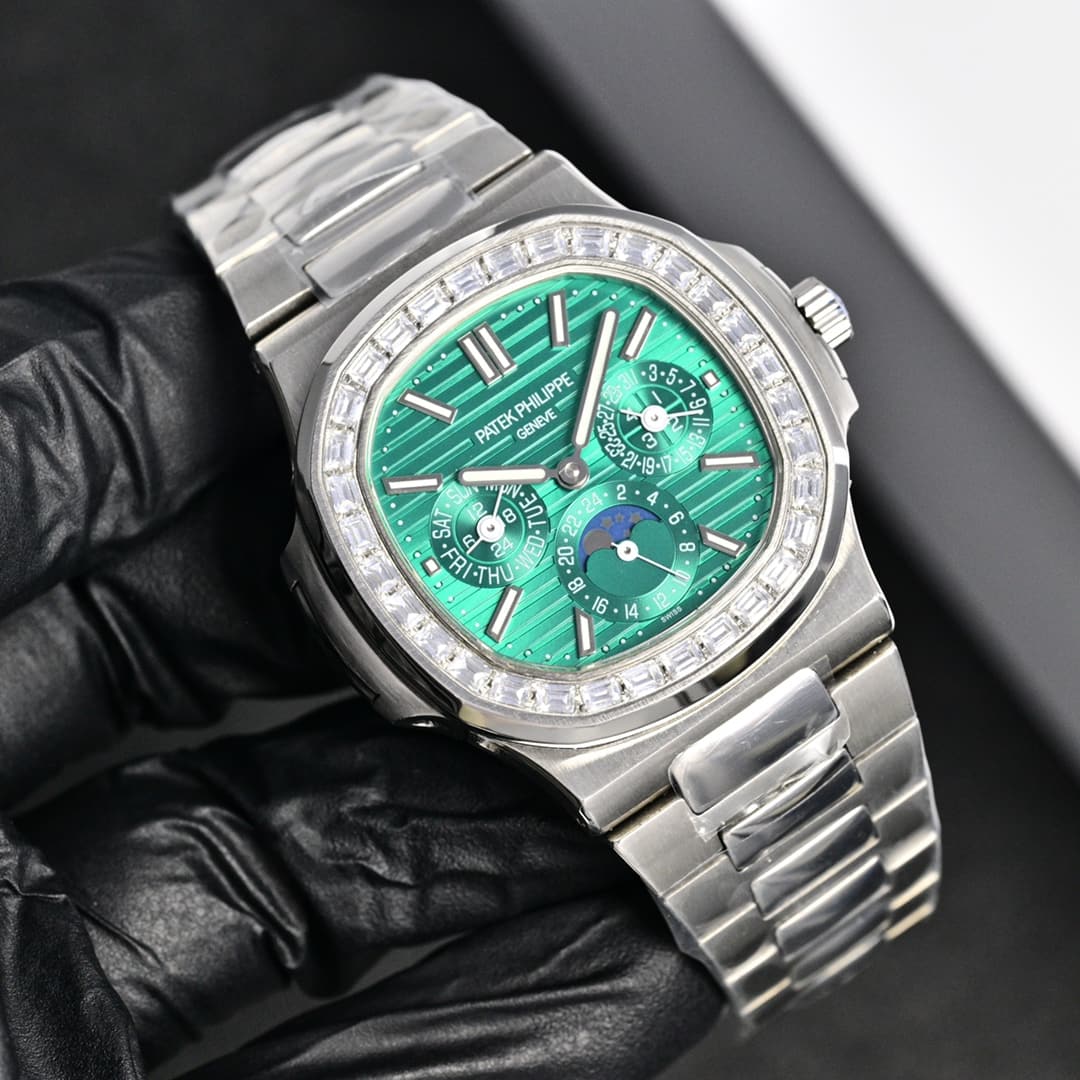 Patek Philippe Patek Philippe TW Patek Philippe 5740 1G-001—The Ultra-Complicated, Multi-Function Nautilus Makes a Grand Debut
