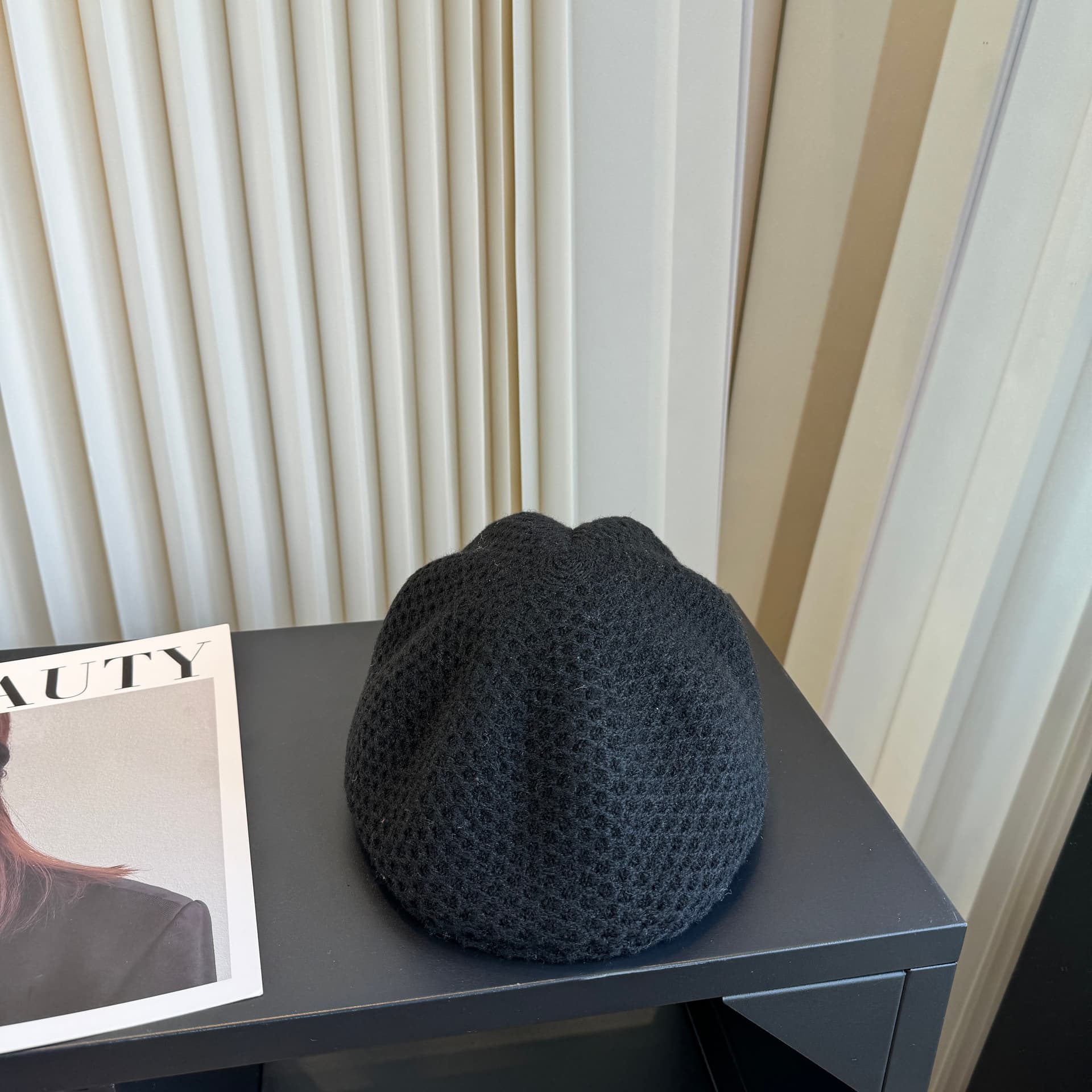 Prada Prada Beret—it has a great texture