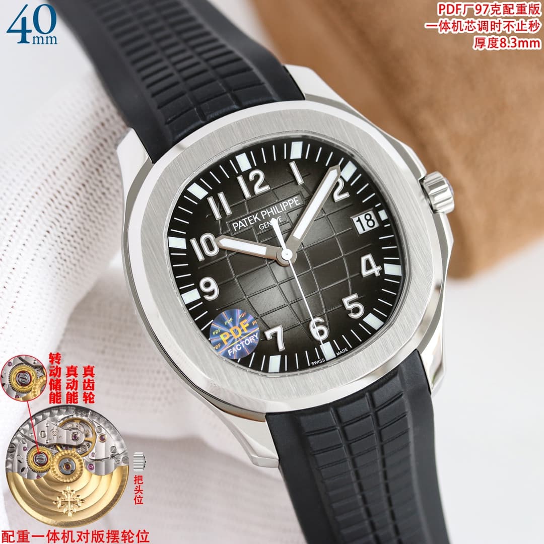 Patek Philippe Patek Philippe PDF Factory 9⃣ 7⃣ Weighted Version: 9-Point Genuine Drive Sprocket and Adjustment