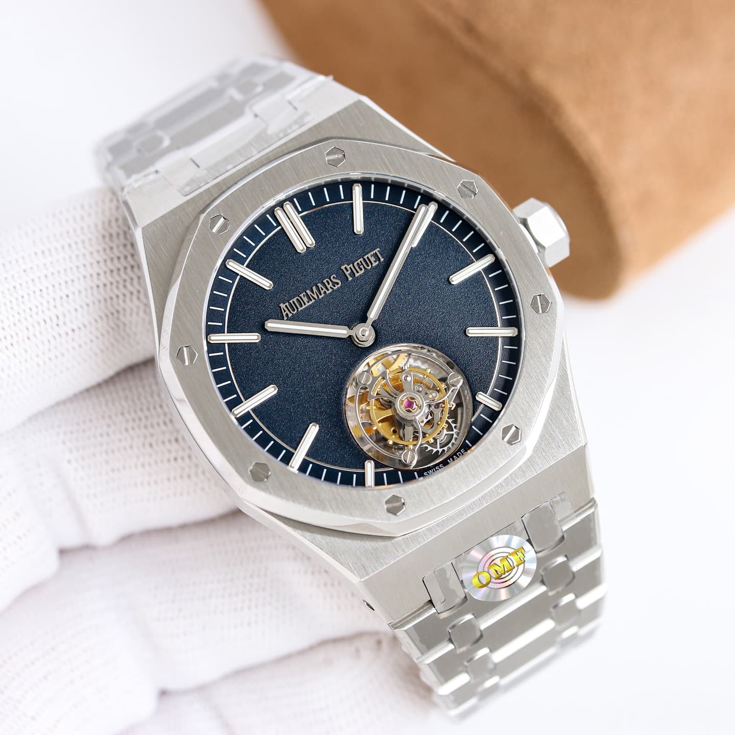 Audemars Piguet Audemars Piguet OMF Unveils Its First AP Tourbillon: Audemars Piguet Royal Oak Automatic Tourbillon Watch