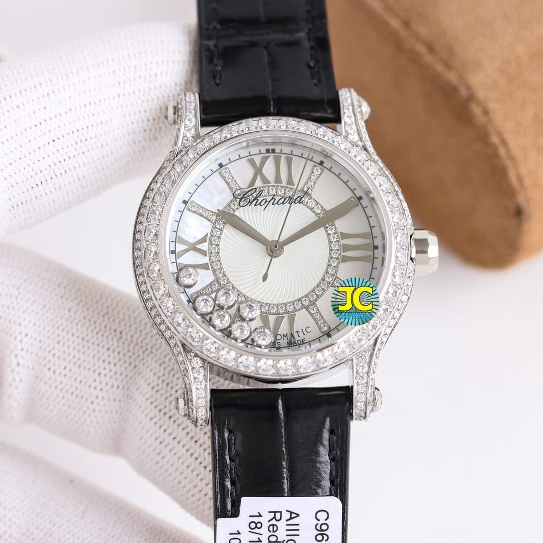 Chopard Chopard Exclusive Online Premiere: Chopard Happy Sport Limited Edition with Full Diamond Setting