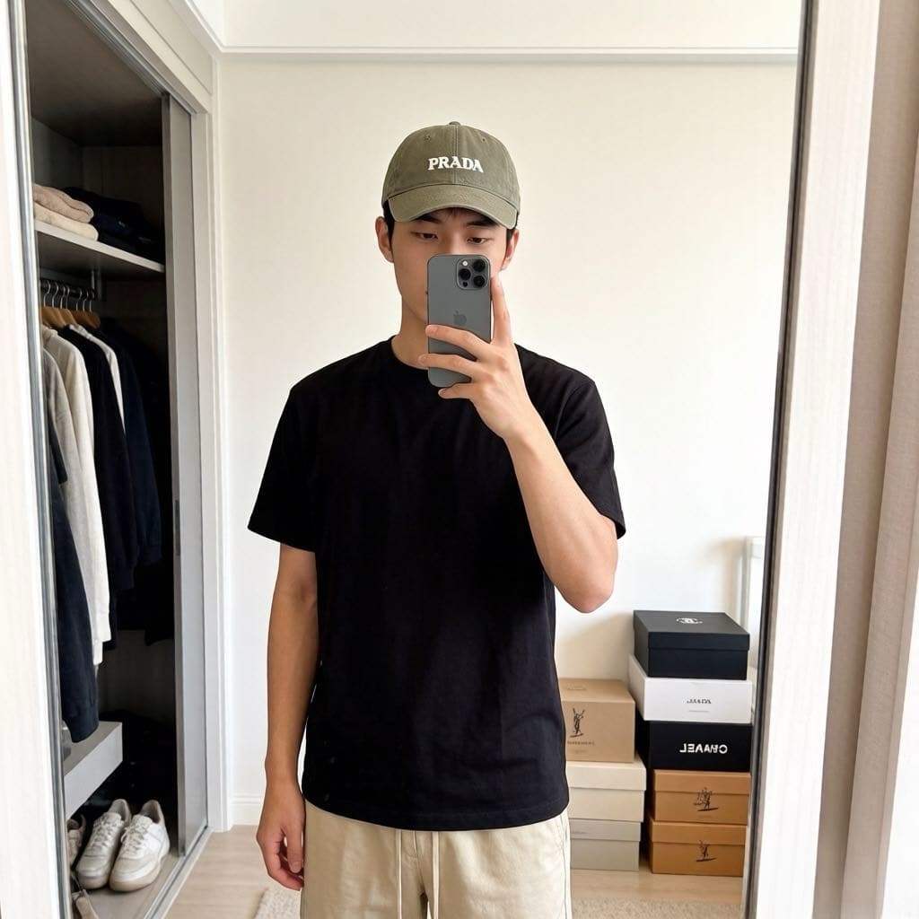 Prada Prada Classic Baseball Cap—Personal Shopping Edition—Fashionable and Trendy