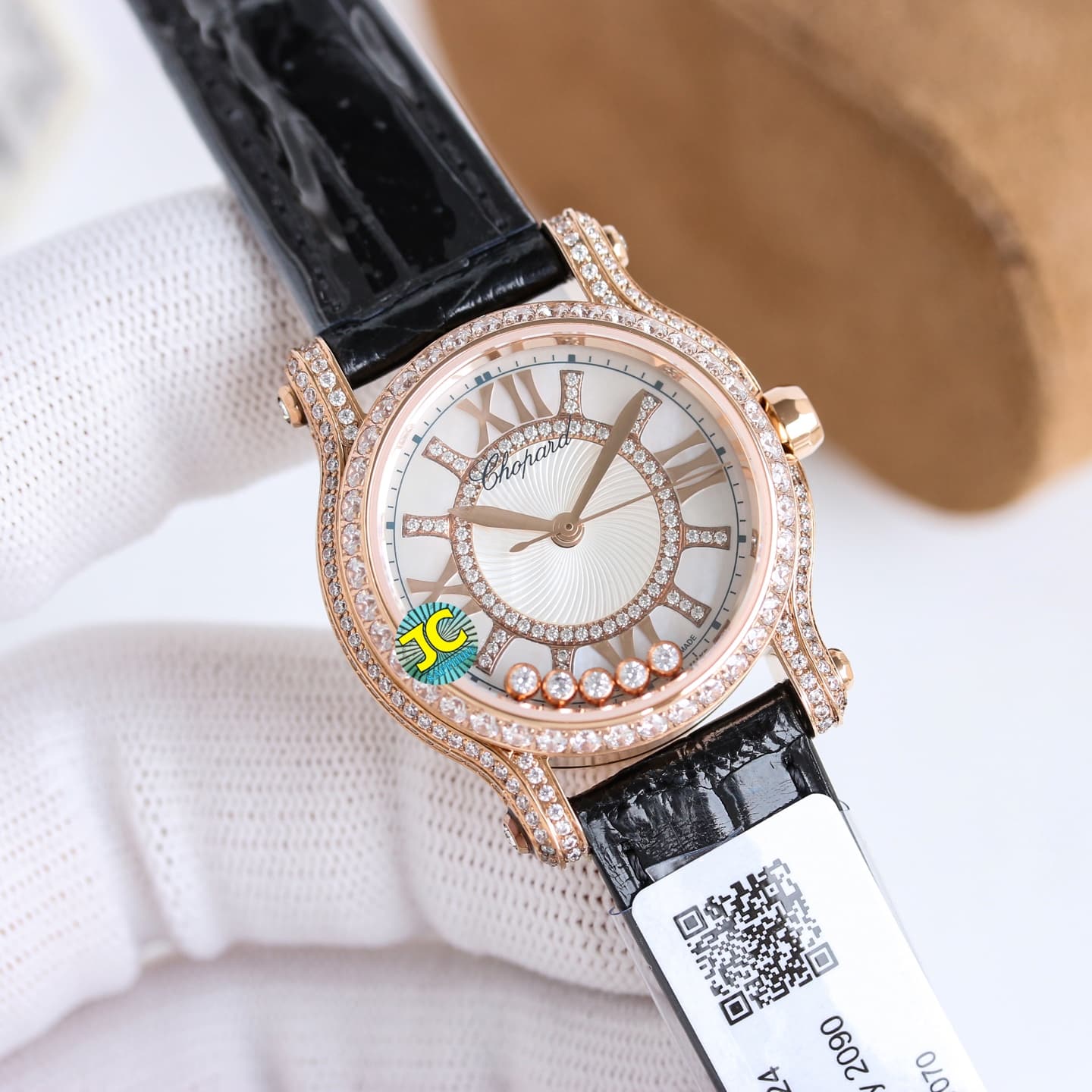 Chopard Chopard Exclusive Online Premiere: Chopard Happy Sport Limited Edition, Fully Set with Diamonds